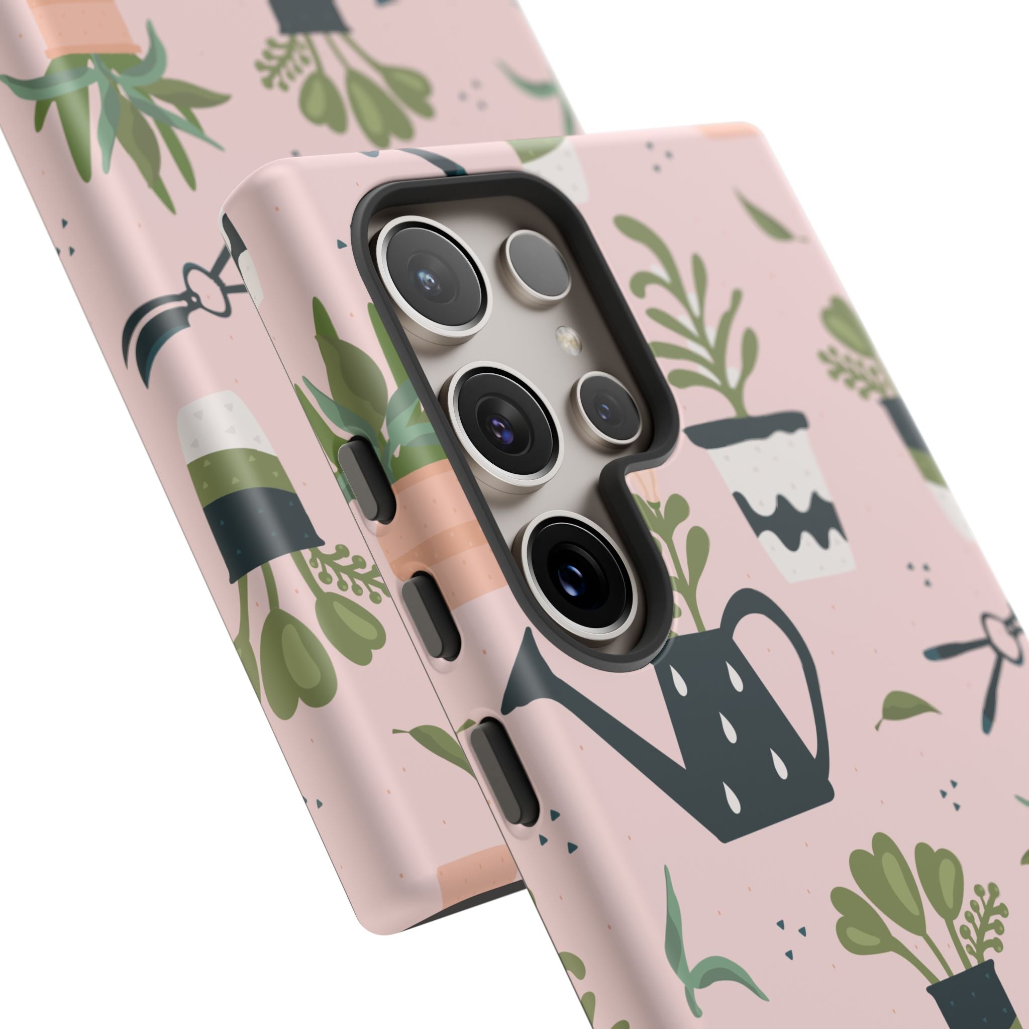 Floral Phone Case, Cute Plant Lover Case, Gift for Gardeners, Phone Cover, Green Thumb Accessories, Mother's Day Gift