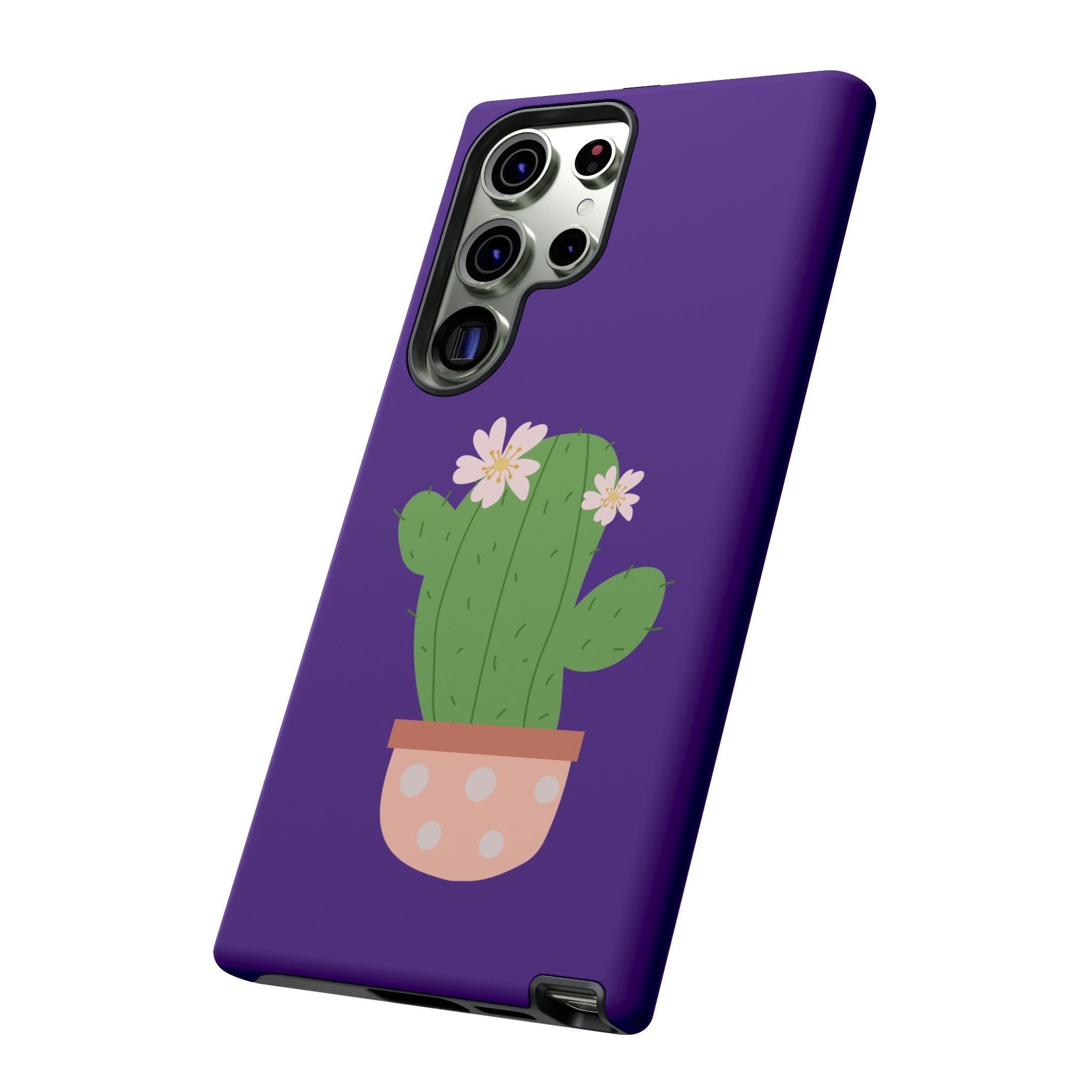 Cactus Phone Case, Tough Cases, Cute Floral, Trending Design, Unique Gift, Phone Accessories, Summer Vibe, Nature Lover
