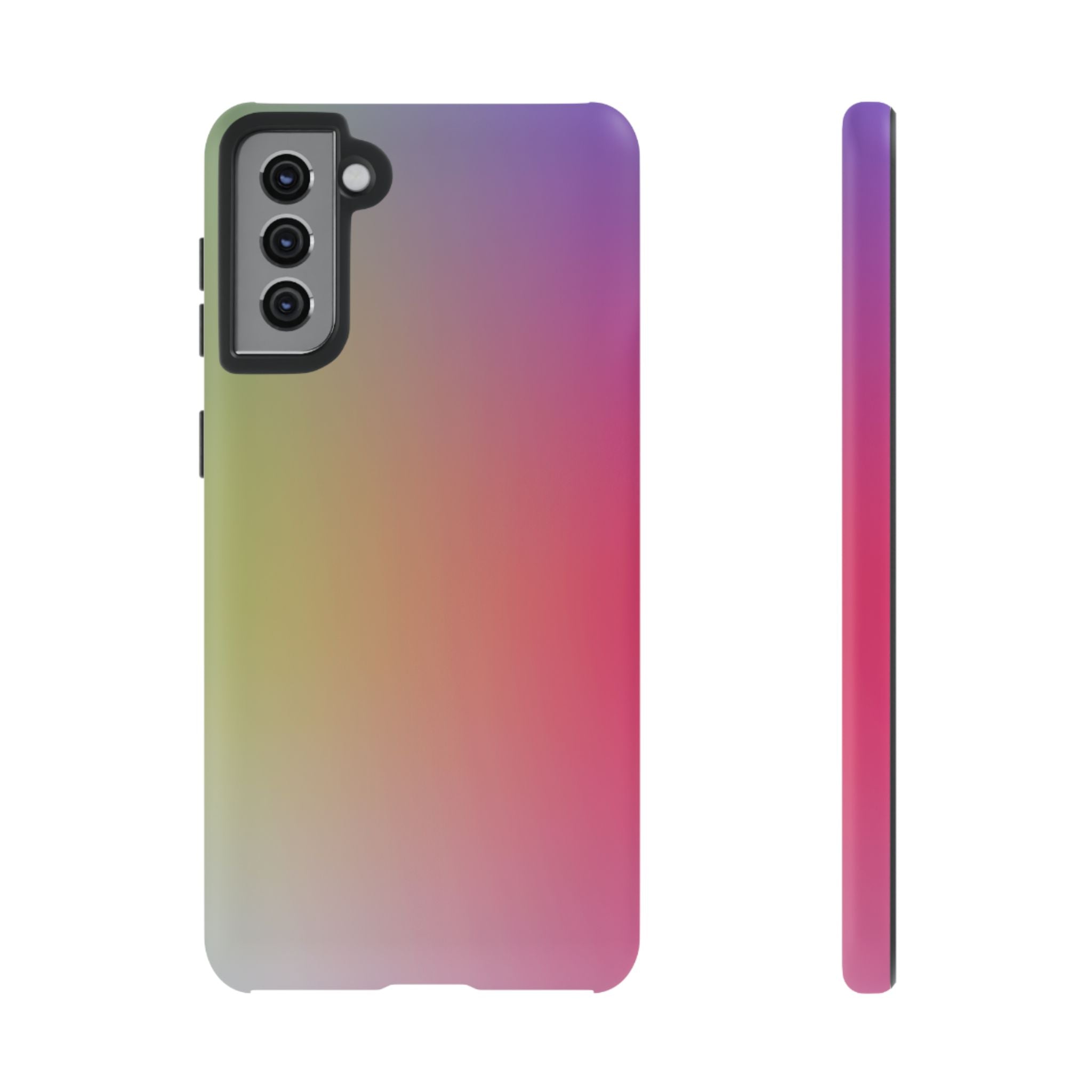 Gradient Phone Case, Tough Cases, Colorful Tech Accessory, Modern Phone Protection, Trendy Gift for Friends, Birthday, Holidays