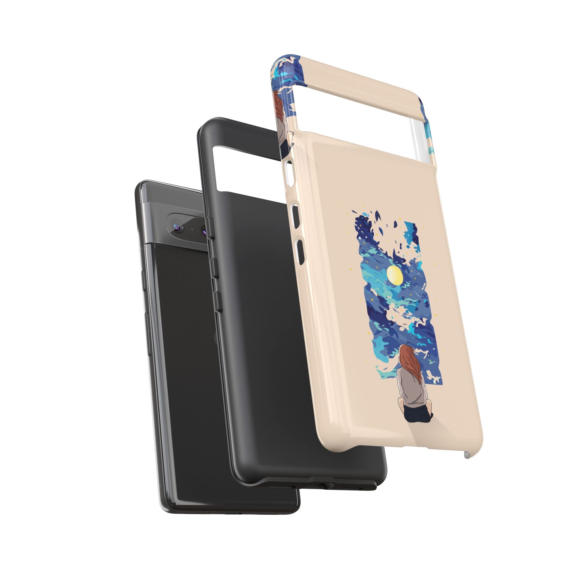 Artistic Phone Case – Expressive Protective Cover, Unique Gift for Her, Birthday Present, Eco-Friendly Mobile Accessory, Smartphone Case