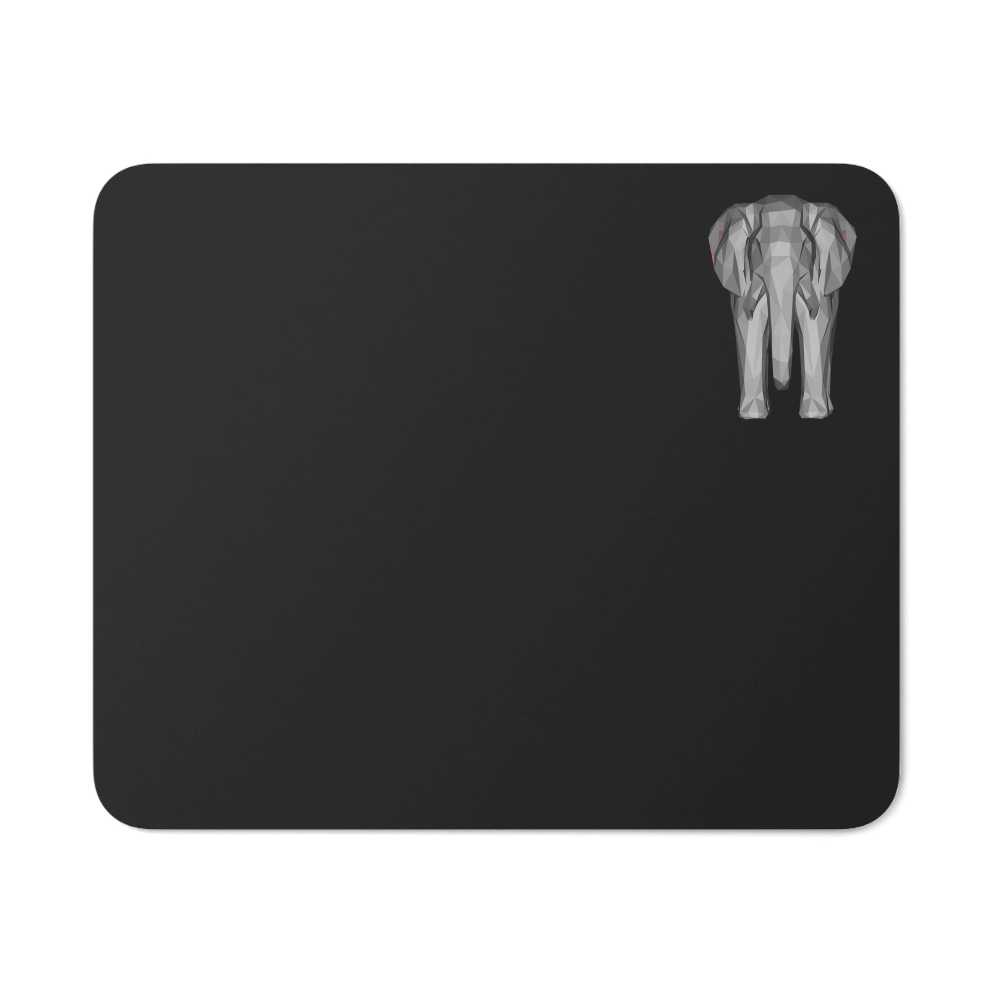 Elegant Elephant Desk Mouse Pad, Animal Lover Gift, Office Decor, Unique Work Accessory, Minimalist Design, Home Office Essentials