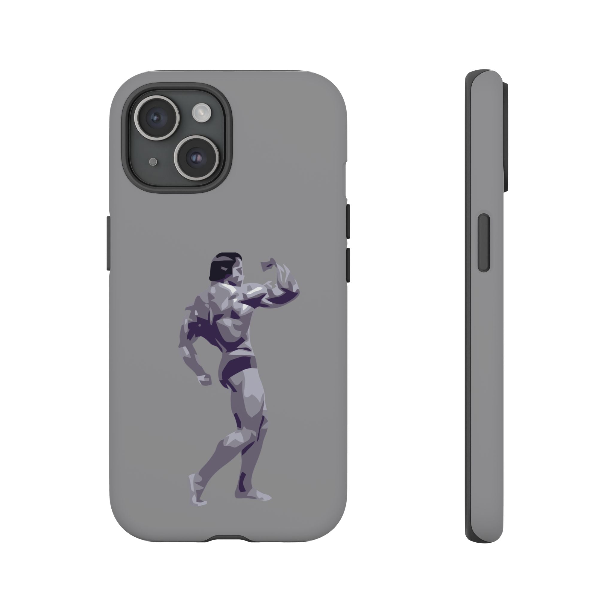 Muscle Man Phone Case - Tough Cases, Martial Arts Gift, Gym Lover Accessories, Inspirational Phone Cover, Unique Tech Gift