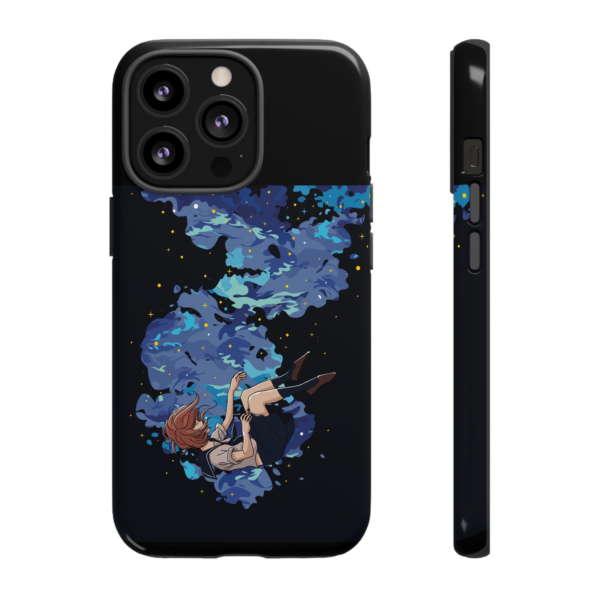 Tough Cases Phone Case - Artistic Galaxy Design, Cute Sleeve for Teens, Gift for Students, Unique Mobile Accessory, Trendy Tech Protection