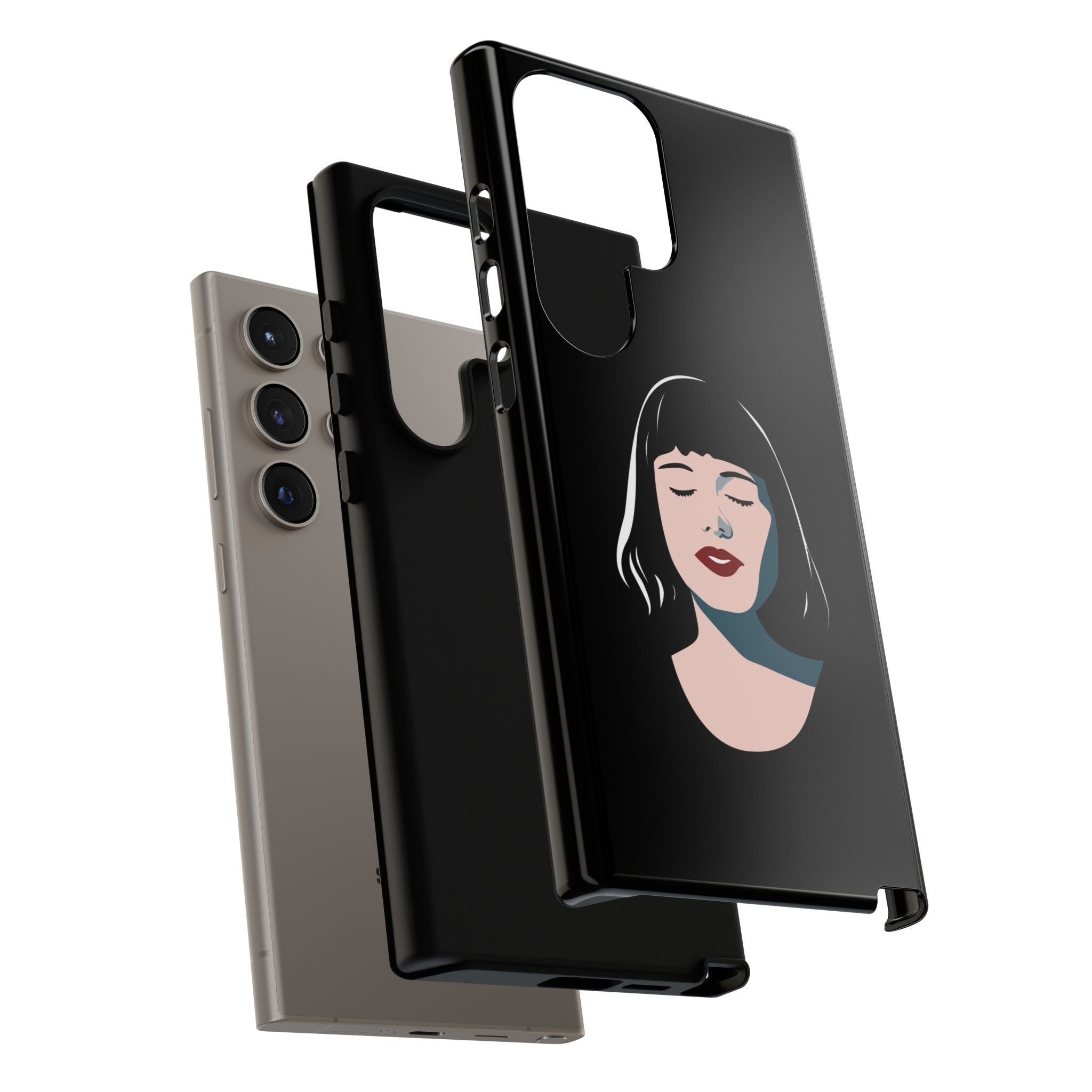 Aesthetic Phone Case, Art Deco iPhone Cover, Minimalist Cell Phone Protector, Gift for Her, Stylish Mobile Accessories