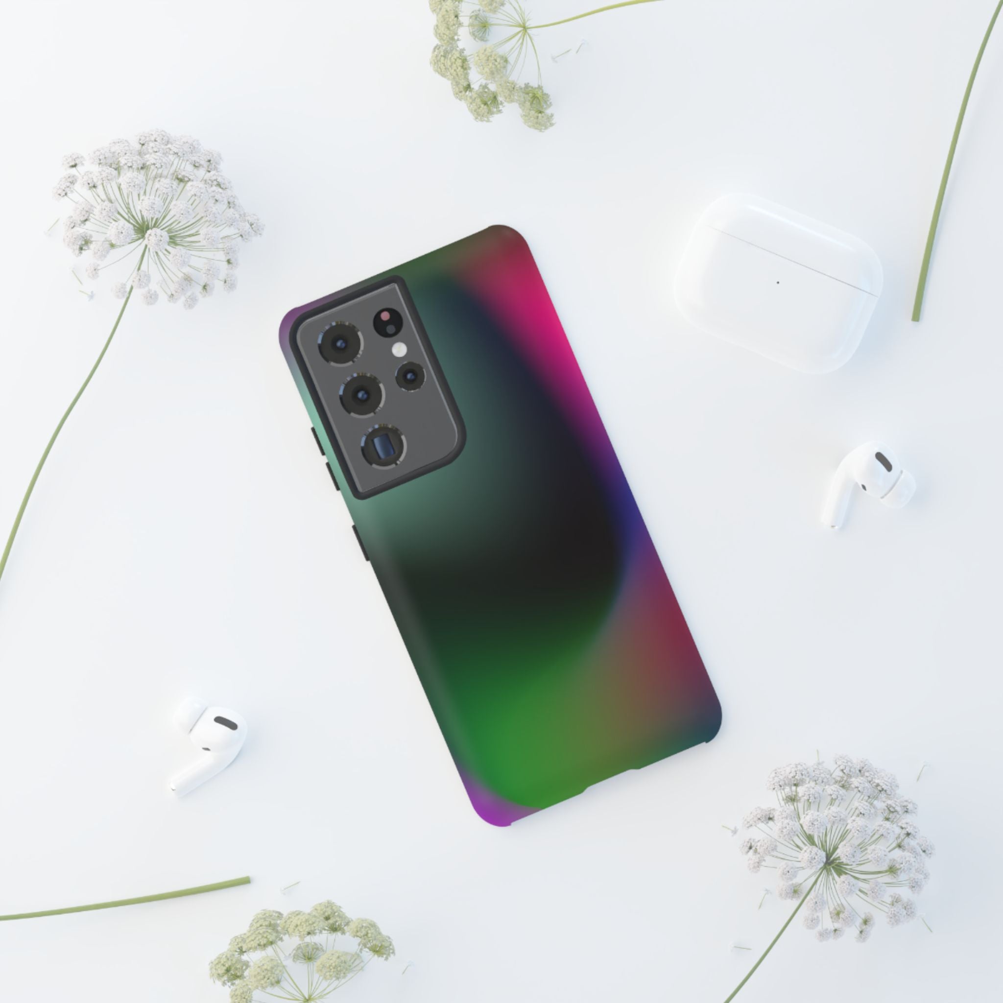Colorful Phone Case, Tough Phone Cover, Vibrant Smart Device Protector, Modern Tech Accessory, Unique Gift for Phone Lovers