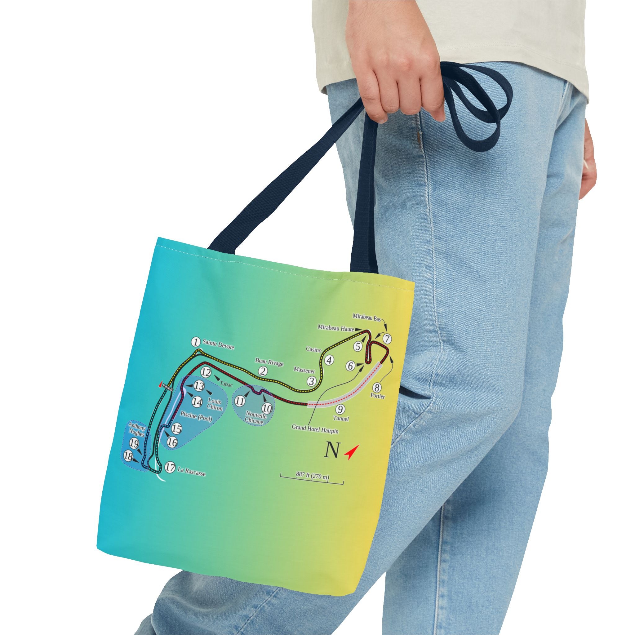 "Monaco Circuit" – Grand Prix Tote