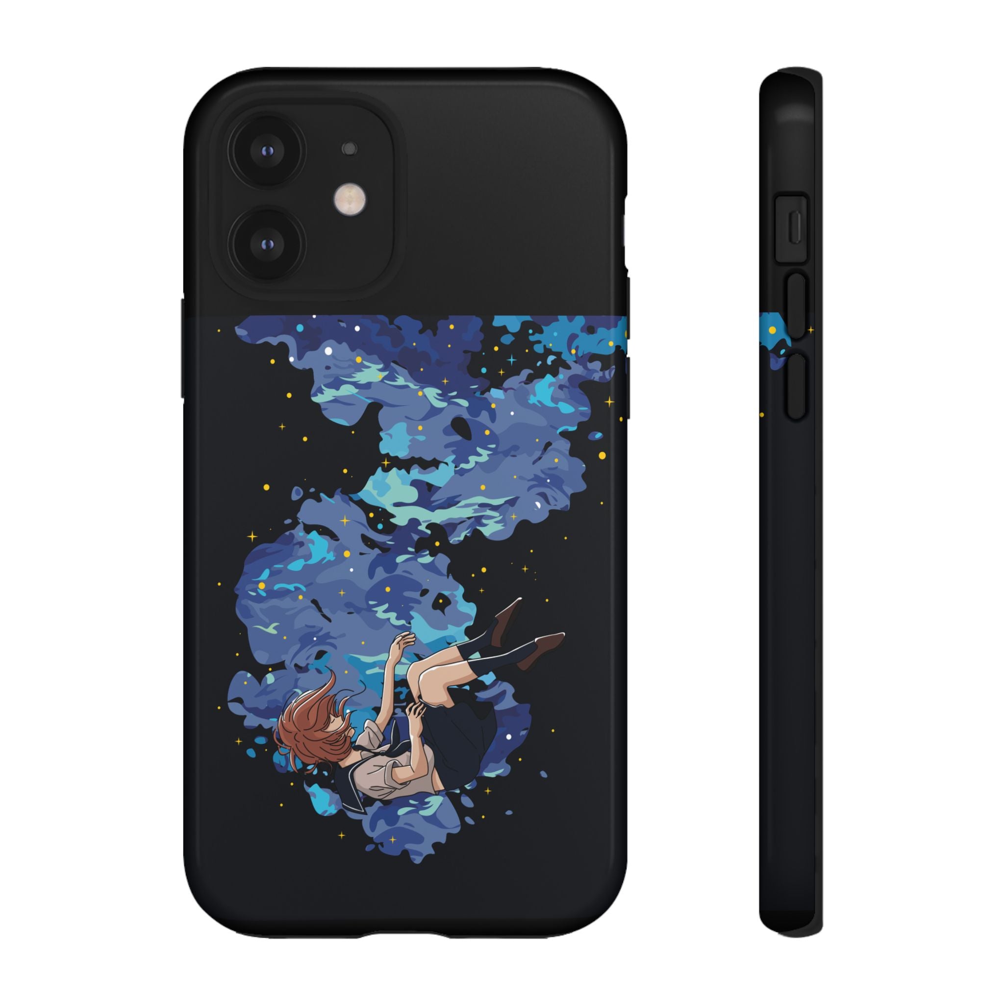 Tough Cases Phone Case - Artistic Galaxy Design, Cute Sleeve for Teens, Gift for Students, Unique Mobile Accessory, Trendy Tech Protection