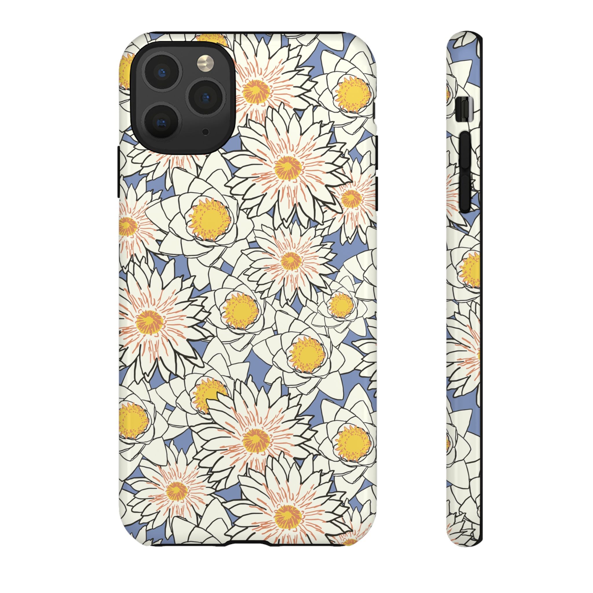 Stylish Phone Case, Floral Protective Cover, Gift for Nature Lovers, Trendy Tech Accessory, Customizable Phone Case