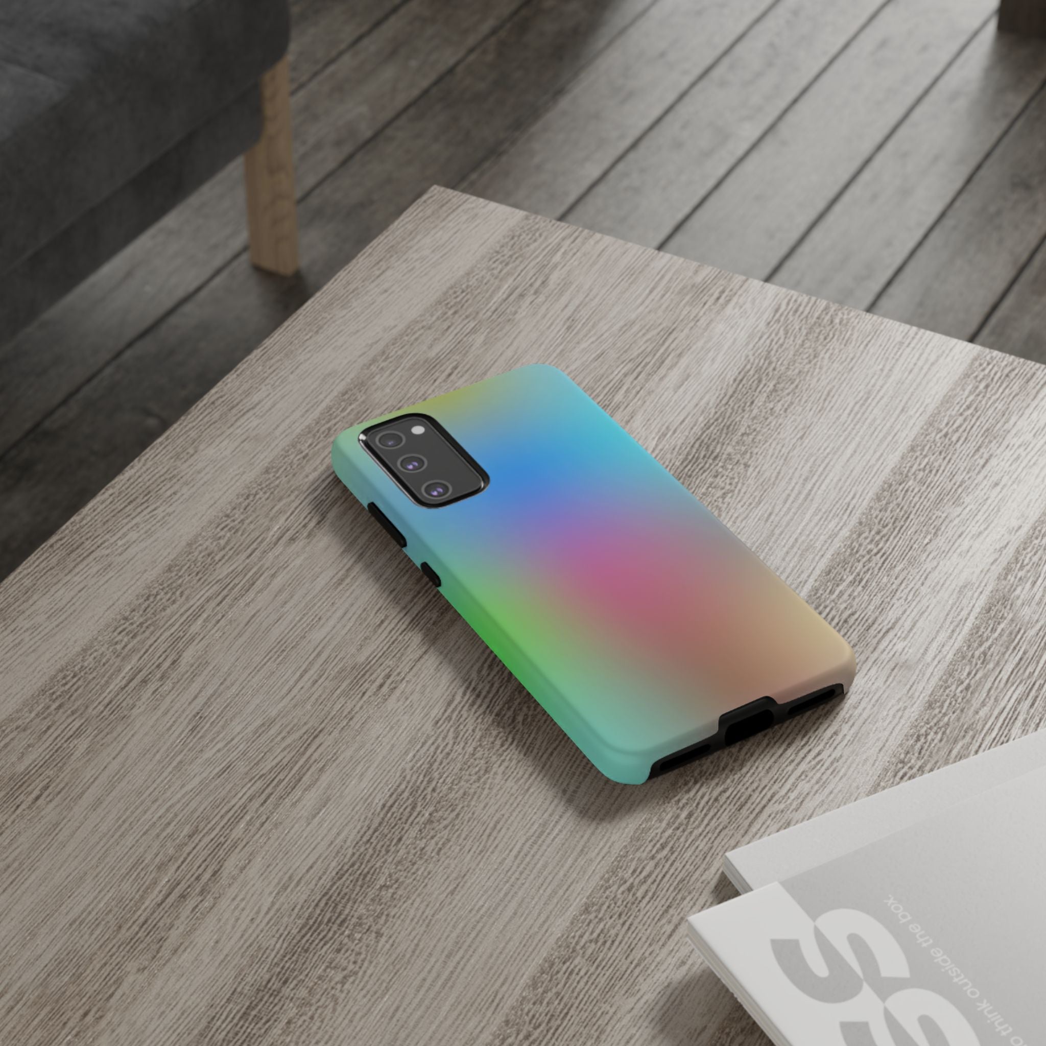 Colorful Mobile Phone Case, Unique Phone Cover, Stylish Phone Protector, Gift for Tech Lovers, Trendy Accessory