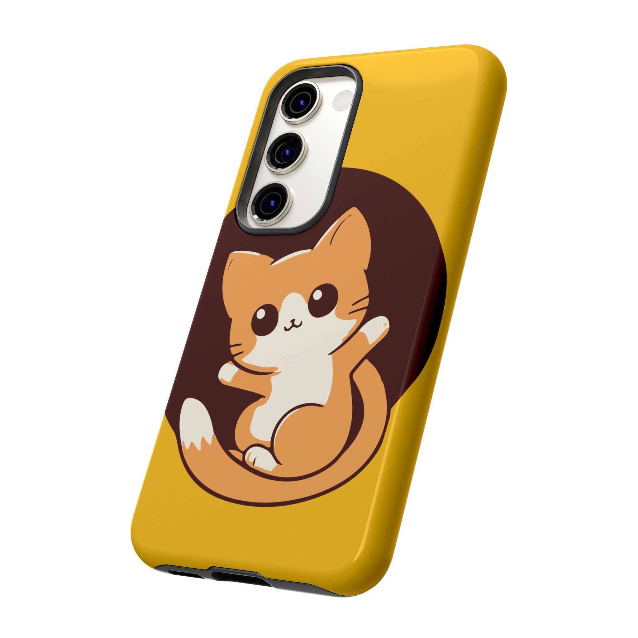 Cute Cat Phone Case | Tough Cases for Cat Lovers, Animal Design, Fun Gift, Unique Case, Durable Protection