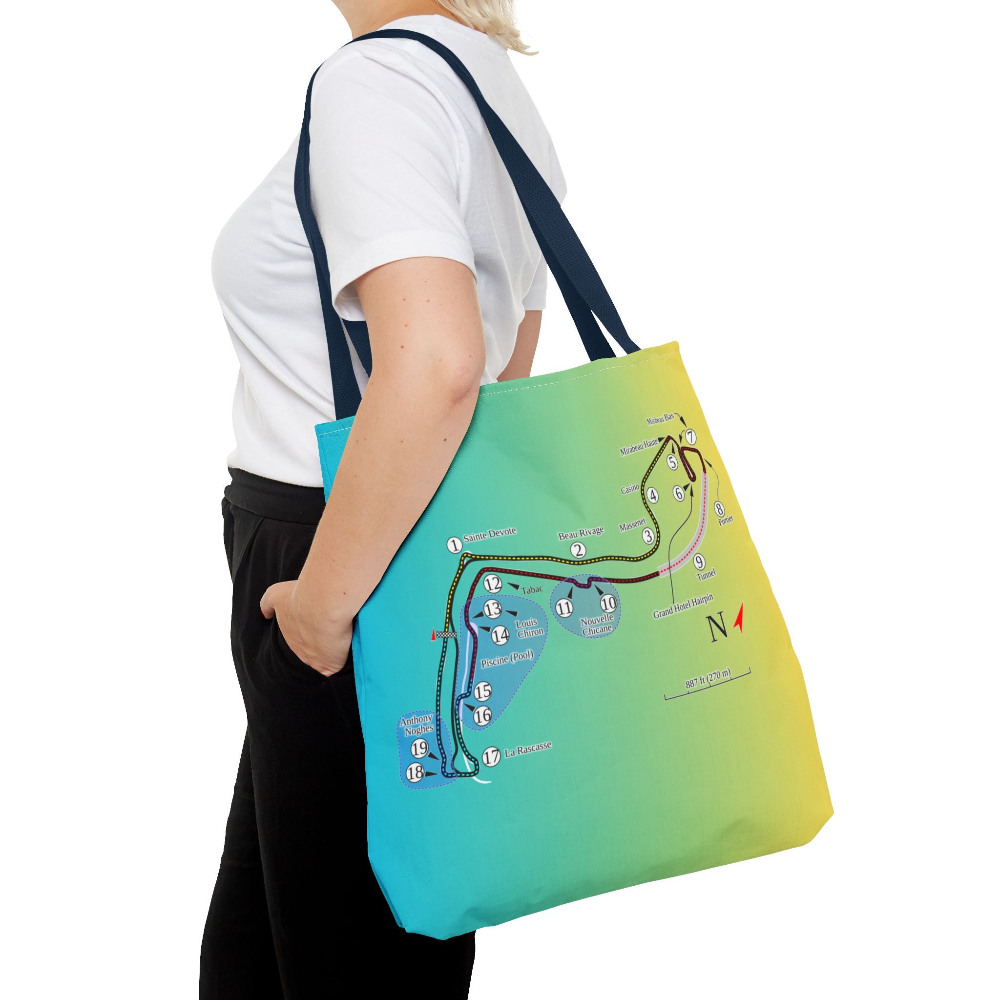 "Monaco Circuit" – Grand Prix Tote