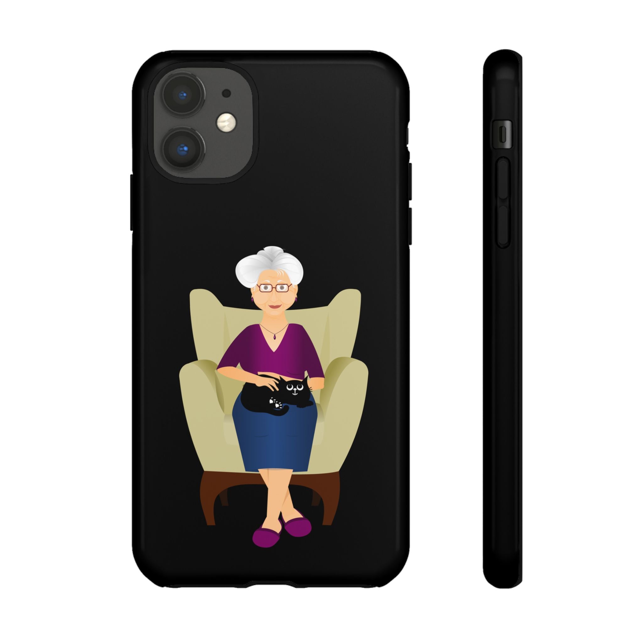 Grandma Phone Case, Tough Phone Cover for Grandparents, Durable Case for Seniors, Unique Gift for Grandmother, Personalized Tech Accessory