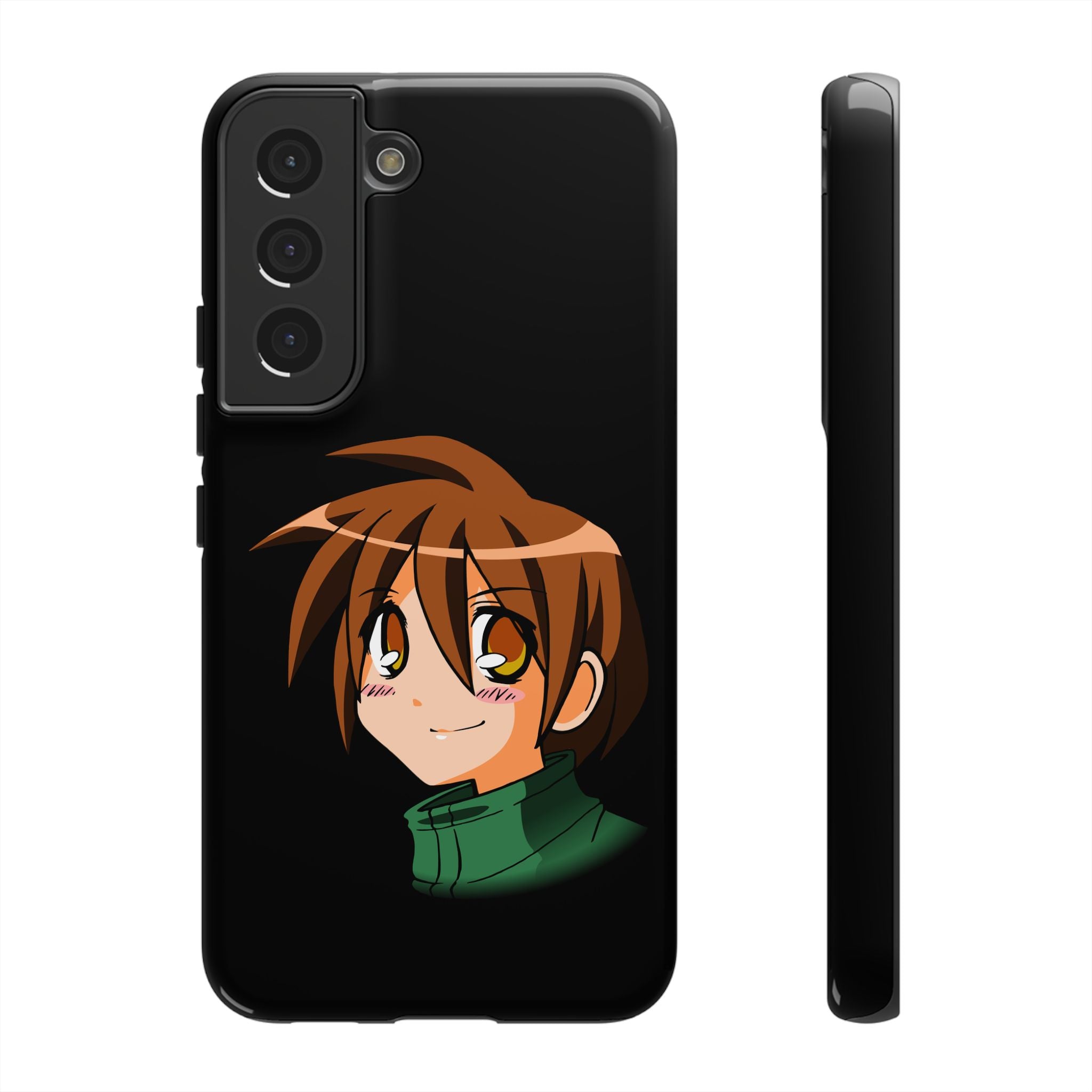 Anime Character Phone Case, Cute Phone Cover, Tough Cases for Teens, Customizable Gift, Geeky Accessories