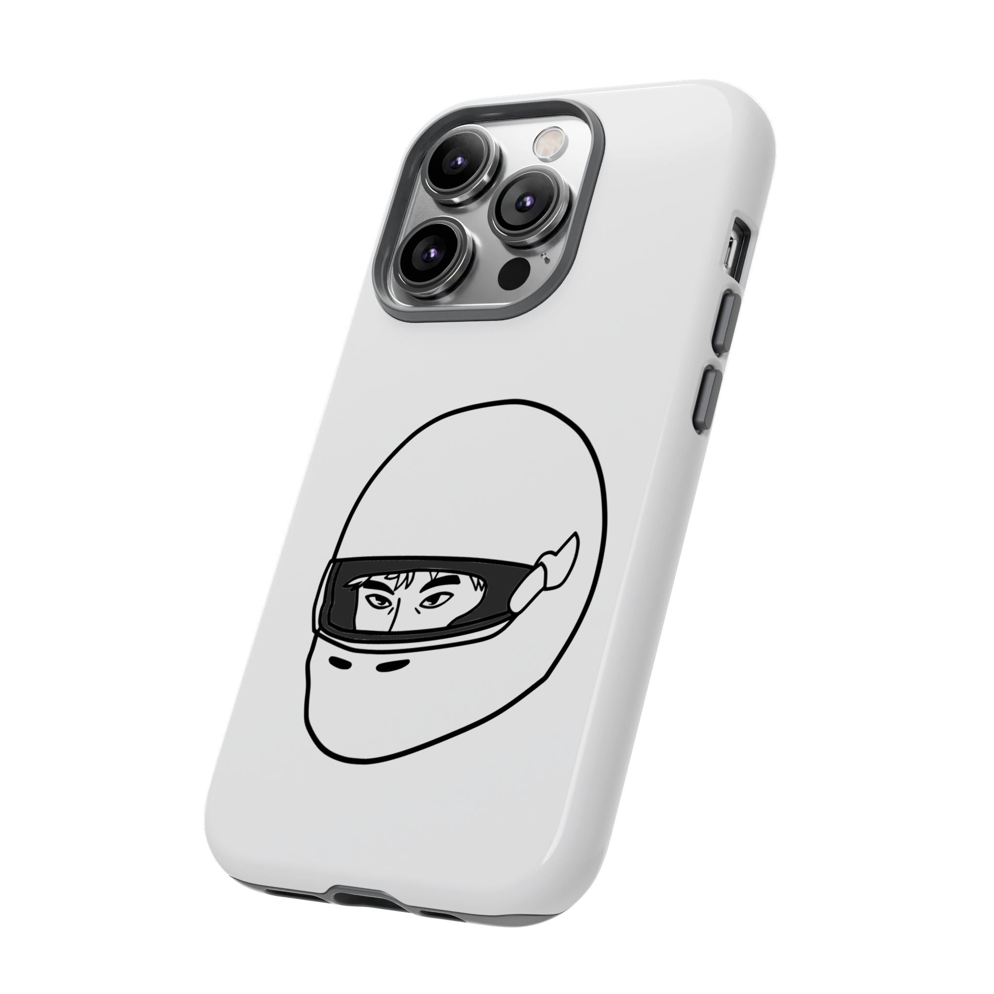 Stylish Phone Case with Racing Helmet Design | Tough Cases | Unique Gift, Motorcycle Enthusiast, Race Lover, Custom Accessory, Everyday Use