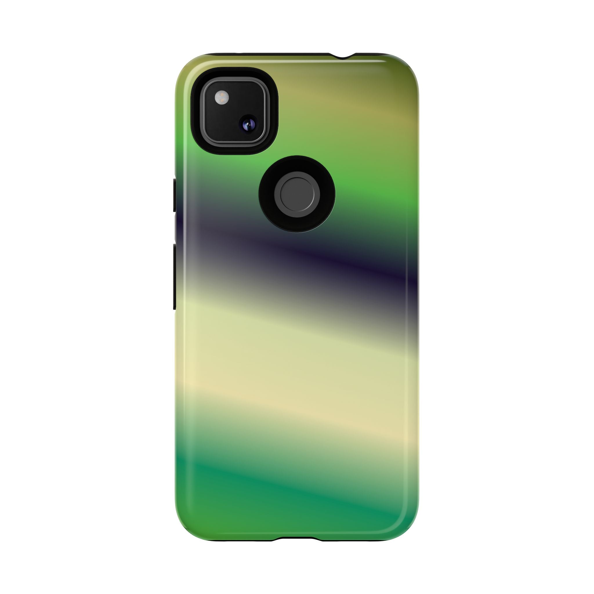 Gradient Phone Case - Tough Cases, Unique Cell Phone Cover, Stylish Tech Accessories, Green and Black Gradient, Perfect Gift