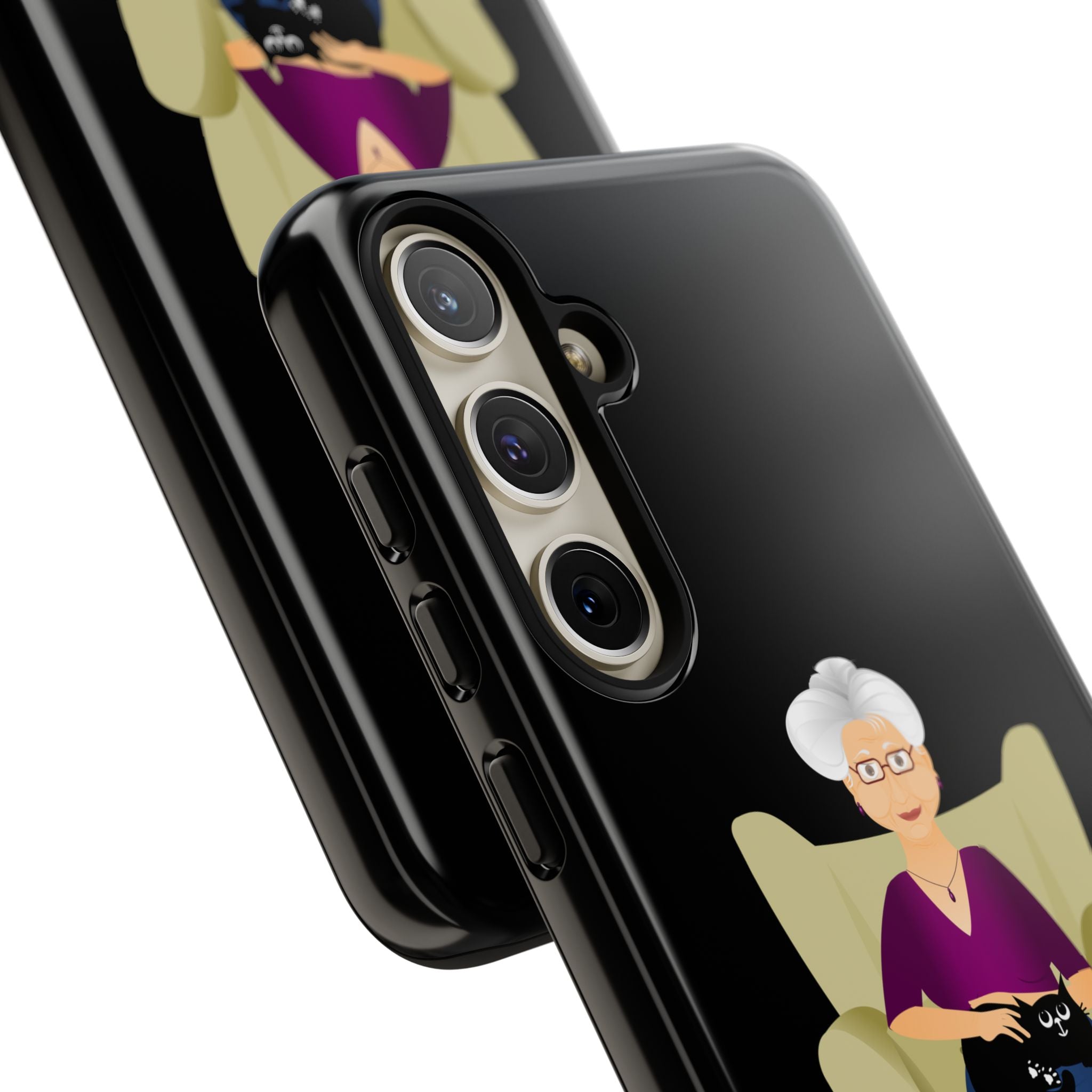 Grandma Phone Case, Tough Phone Cover for Grandparents, Durable Case for Seniors, Unique Gift for Grandmother, Personalized Tech Accessory