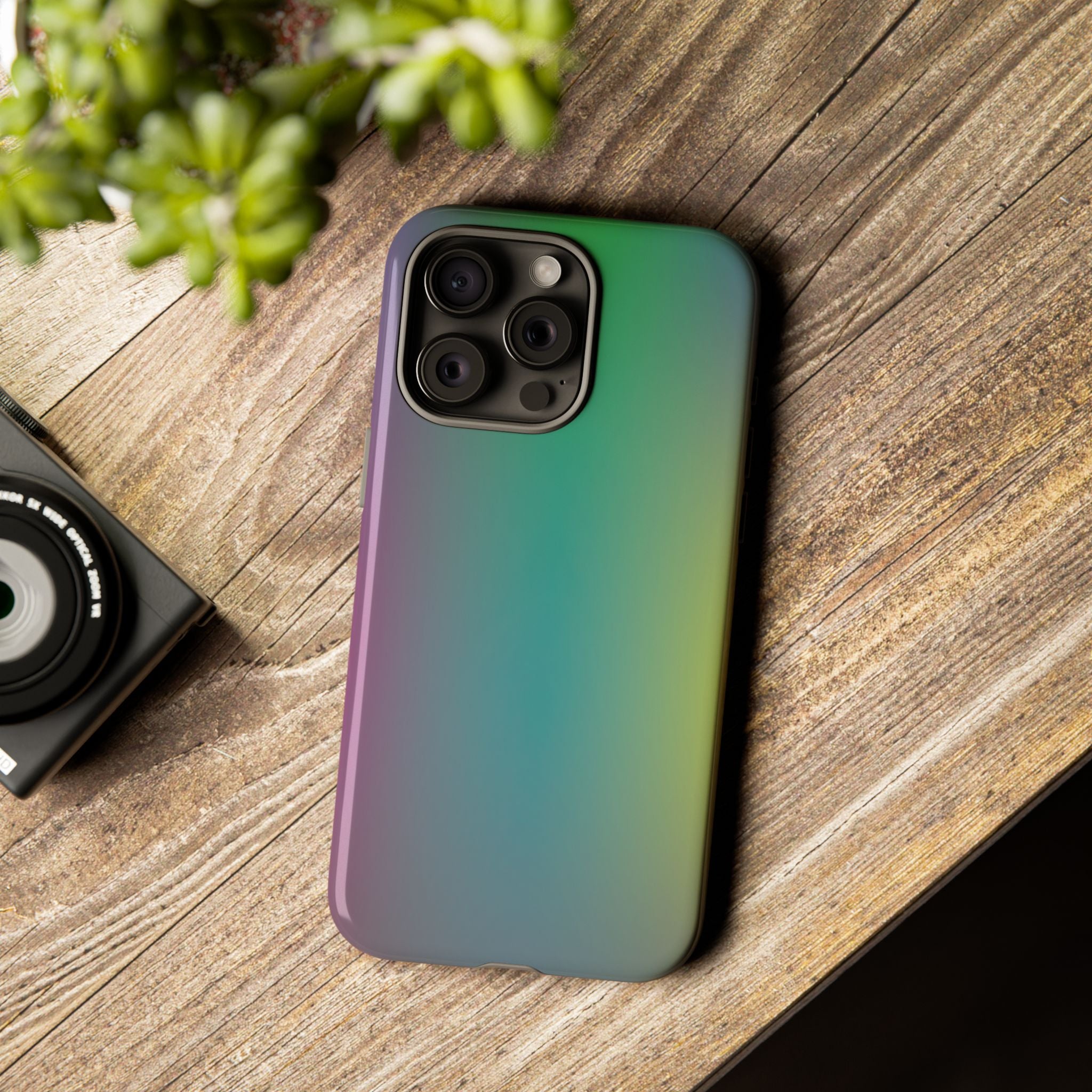 Gradient Phone Case, Tough Cases, Stylish Phone Protector, Unique Phone Cover, Gift for Tech Lovers, Colorful Phone Accessory