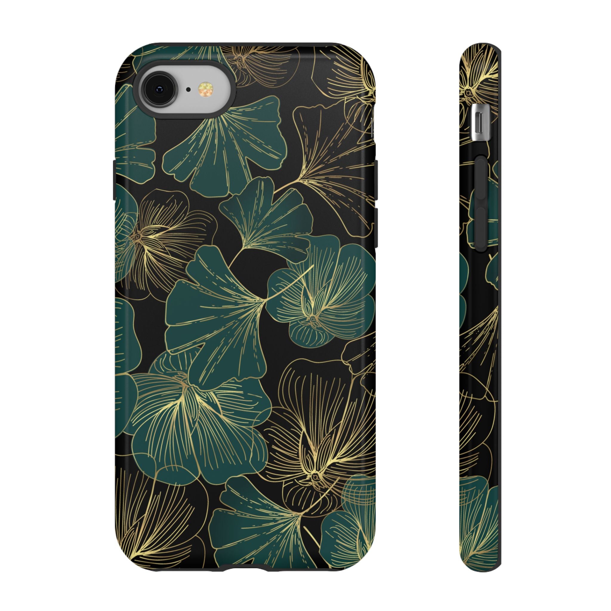 Floral Phone Case - Tough Cases, Protective Cover, Stylish Accessory, Gift for Her, Nature-Inspired Design