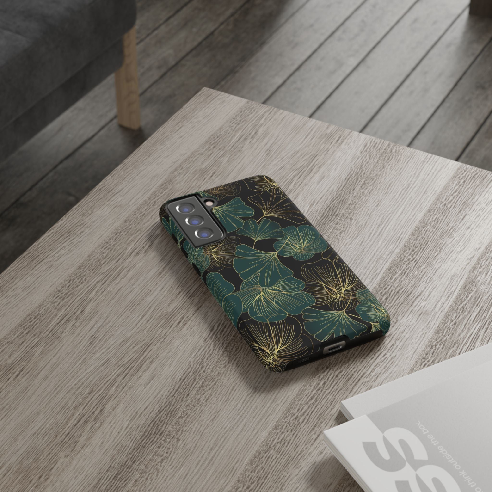 Floral Phone Case - Tough Cases, Protective Cover, Stylish Accessory, Gift for Her, Nature-Inspired Design