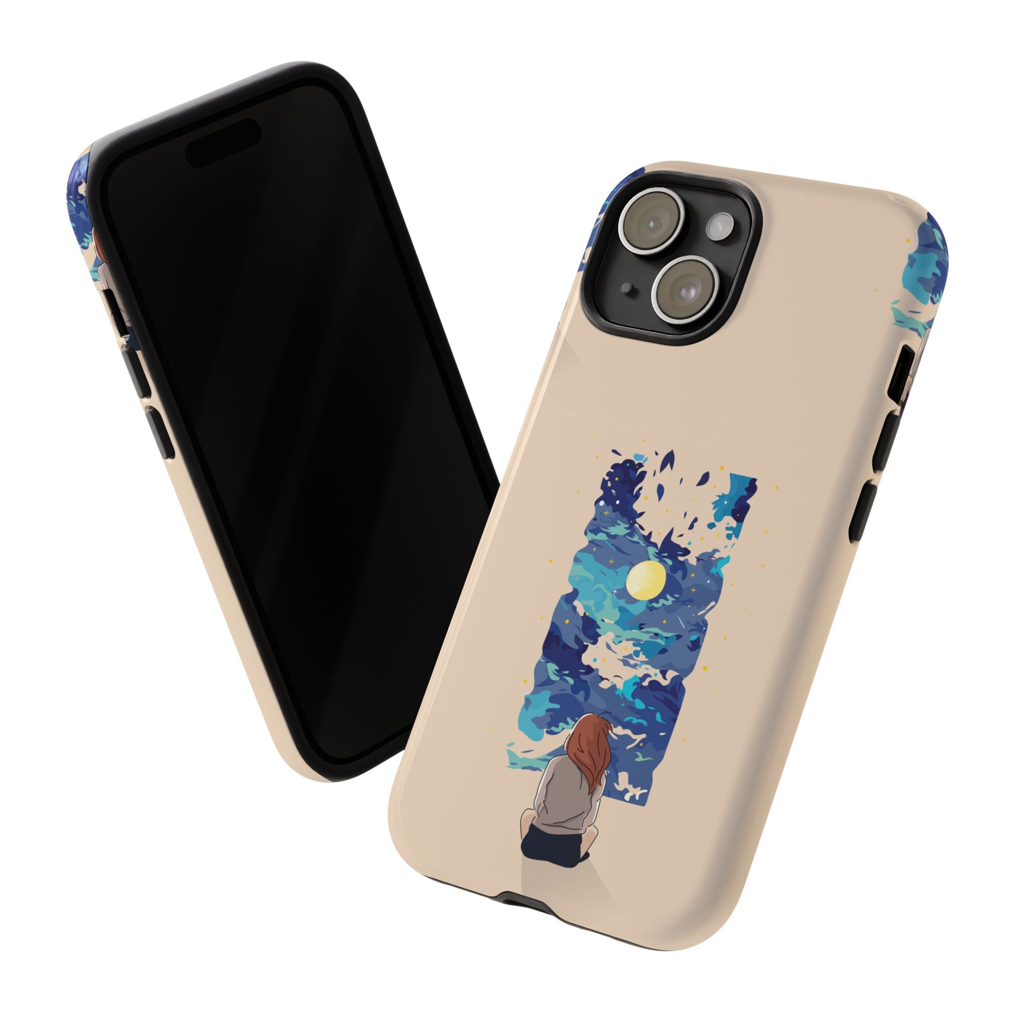 Artistic Phone Case – Expressive Protective Cover, Unique Gift for Her, Birthday Present, Eco-Friendly Mobile Accessory, Smartphone Case