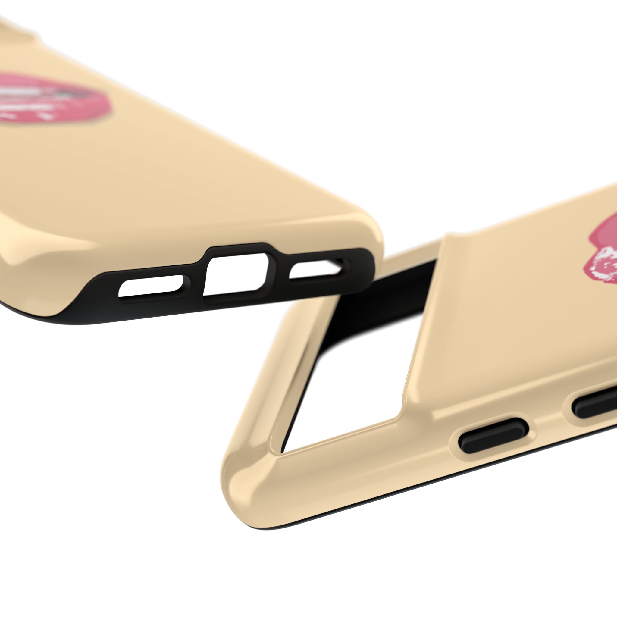 Stylish Phone Case with Lip Print, Trendy Mobile Cover, Fashion Accessory, Gift for Her, Cute Cell Phone Case