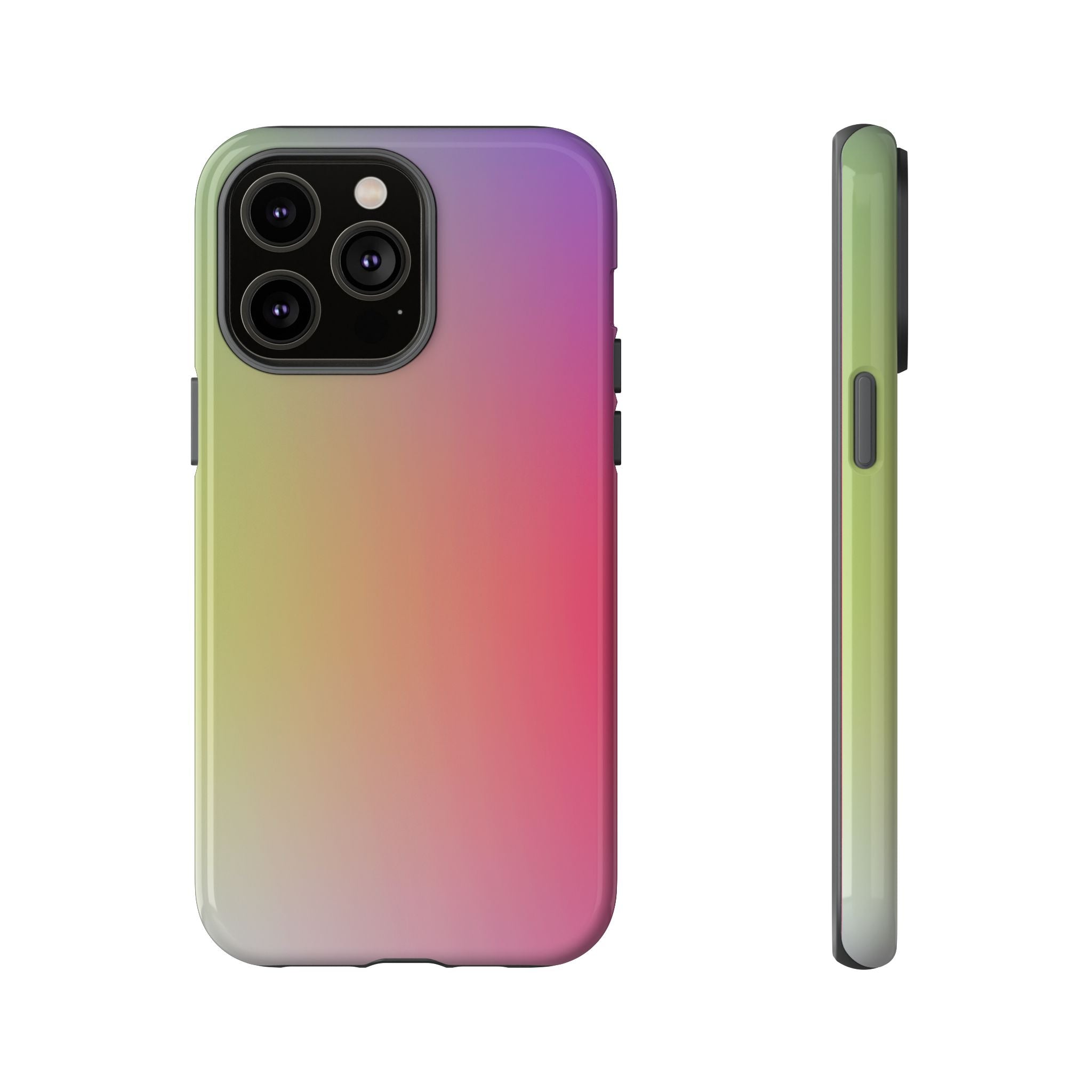 Gradient Phone Case, Tough Cases, Colorful Tech Accessory, Modern Phone Protection, Trendy Gift for Friends, Birthday, Holidays
