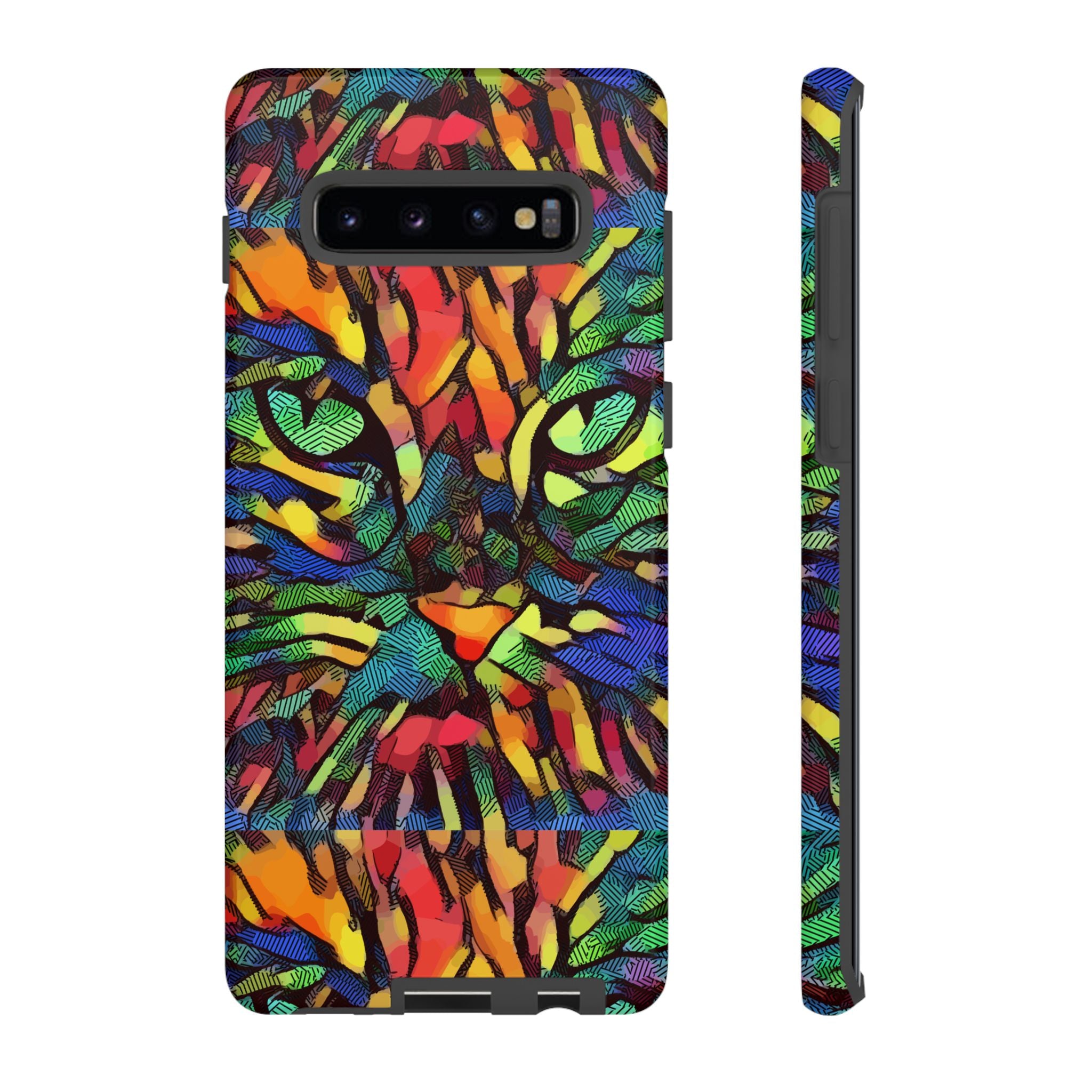 Colorful Phone Cases for Vibrant Style - Tough Cases, Unique Gifts, Animal Print, Artistic Design, Phone Accessories, Eco-Friendly