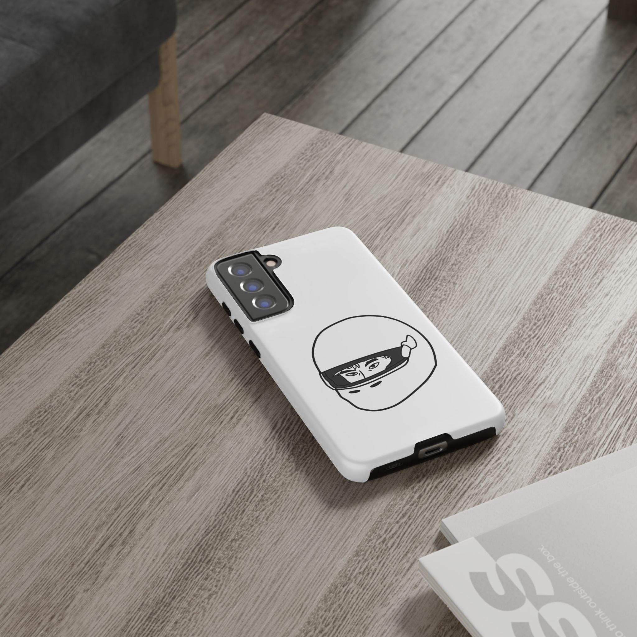 Stylish Phone Case with Racing Helmet Design | Tough Cases | Unique Gift, Motorcycle Enthusiast, Race Lover, Custom Accessory, Everyday Use