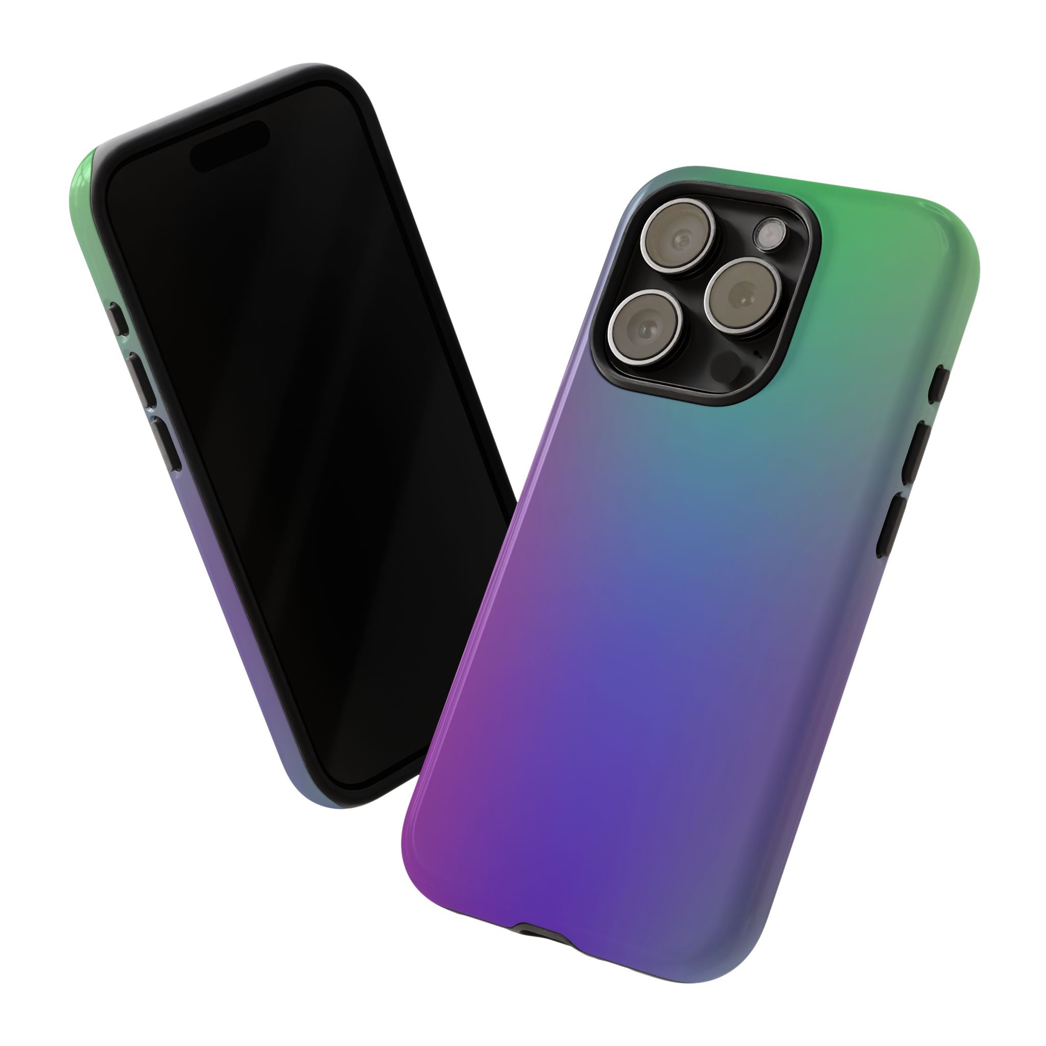 Gradient Phone Case, Durable Phone Protector, Trendy Cell Phone Accessory, Gift for Tech Lovers, Stylish Mobile Case