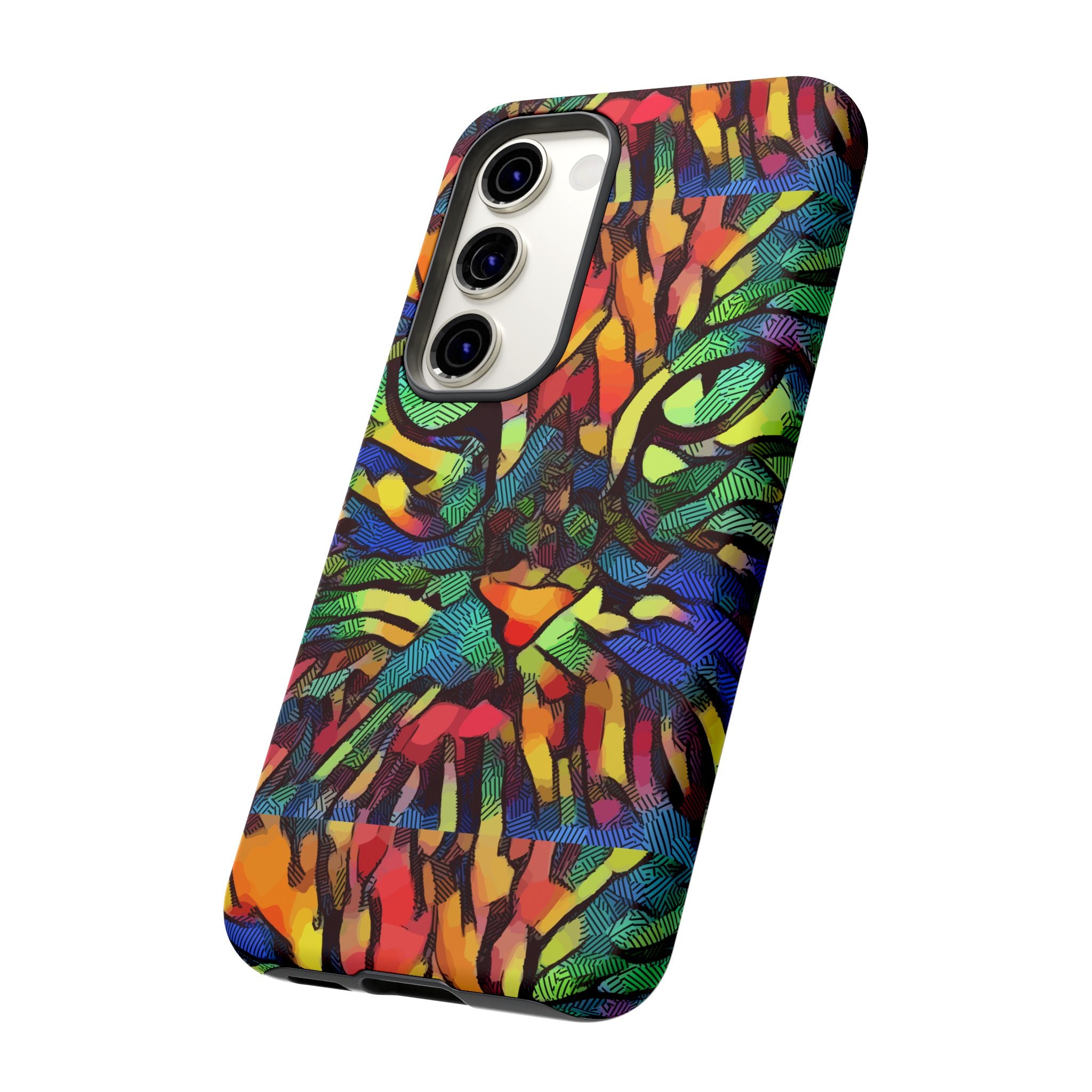 Colorful Phone Cases for Vibrant Style - Tough Cases, Unique Gifts, Animal Print, Artistic Design, Phone Accessories, Eco-Friendly