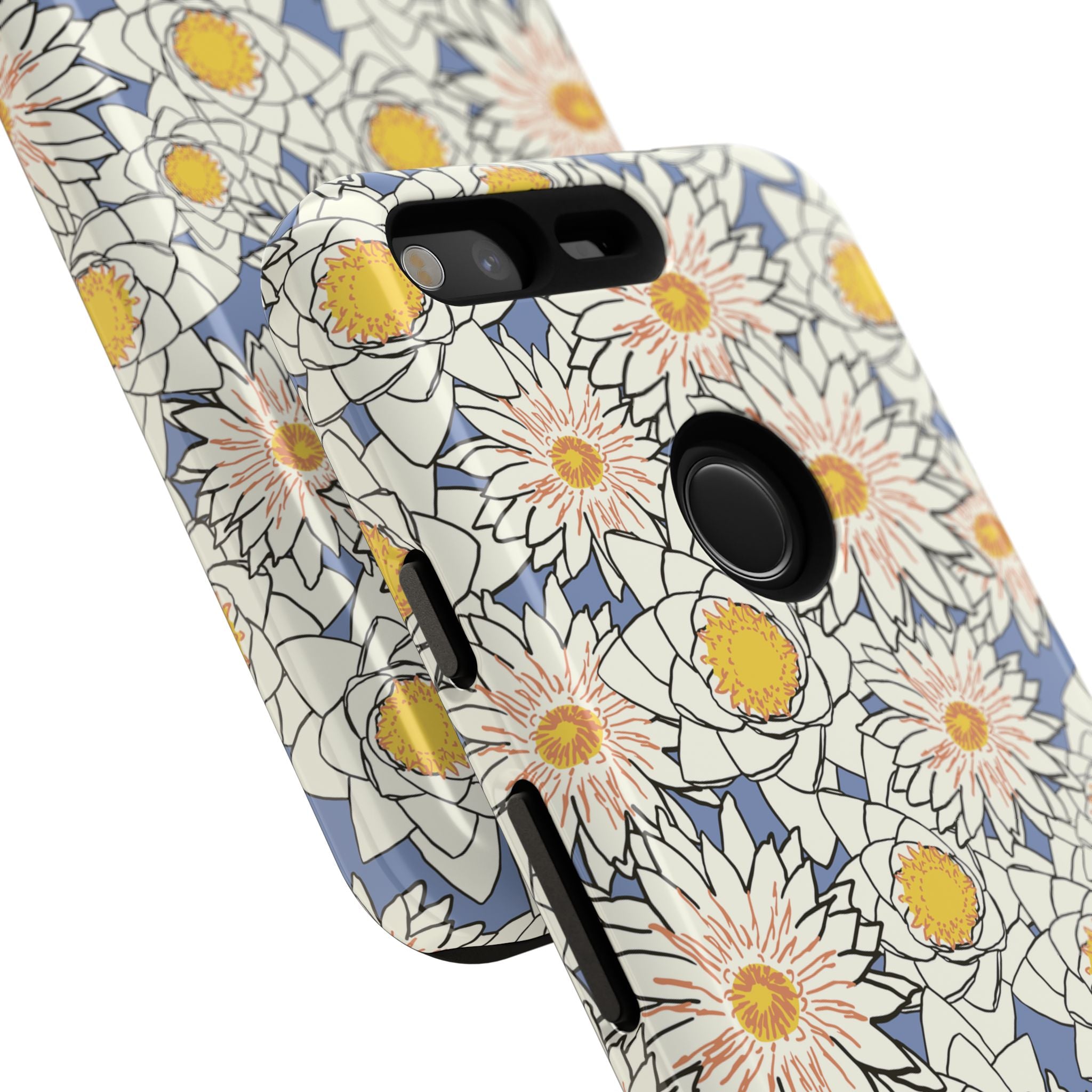 Stylish Phone Case, Floral Protective Cover, Gift for Nature Lovers, Trendy Tech Accessory, Customizable Phone Case