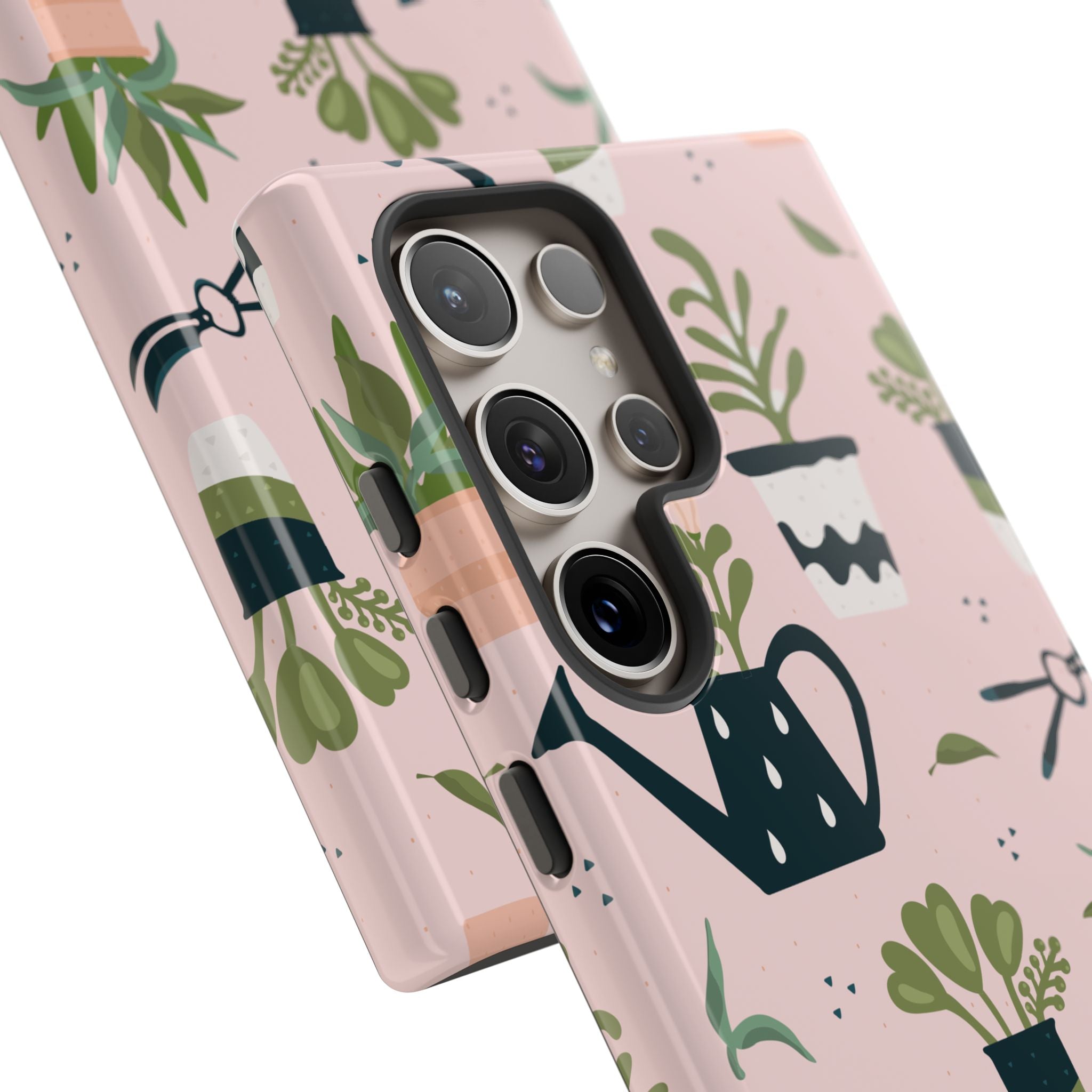 Floral Phone Case, Cute Plant Lover Case, Gift for Gardeners, Phone Cover, Green Thumb Accessories, Mother's Day Gift