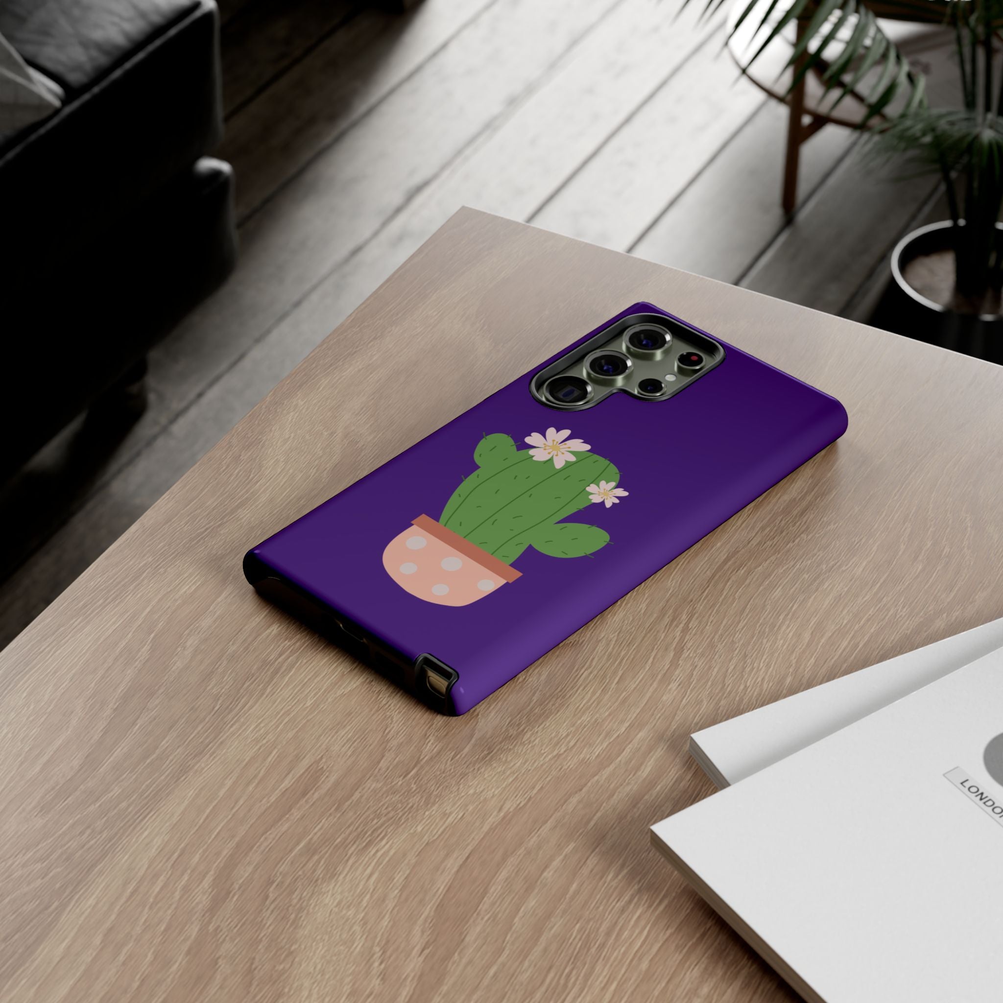 Cactus Phone Case, Tough Cases, Cute Floral, Trending Design, Unique Gift, Phone Accessories, Summer Vibe, Nature Lover