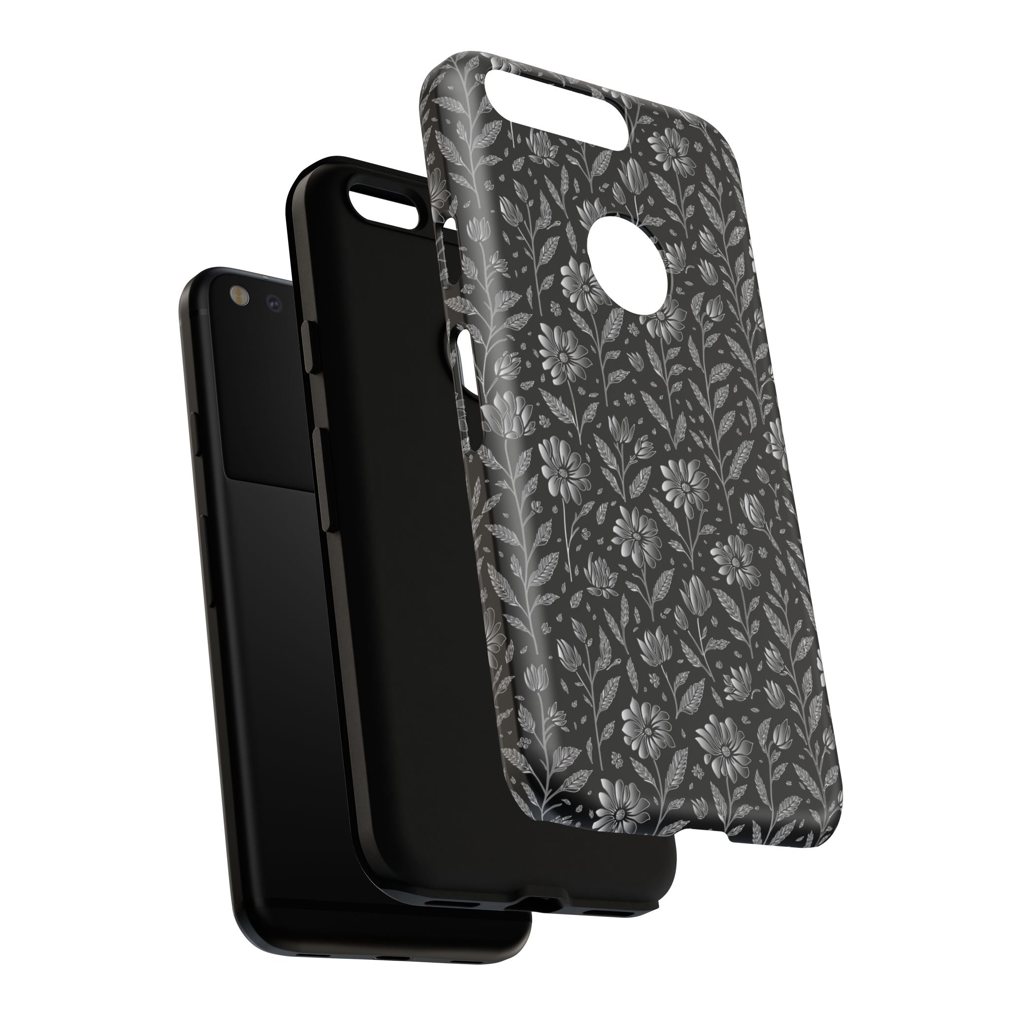 Stylish Floral Phone Case, Tough Floral Case, Botanical Phone Cover, Durable Floral Phone Protector, Gift for Her