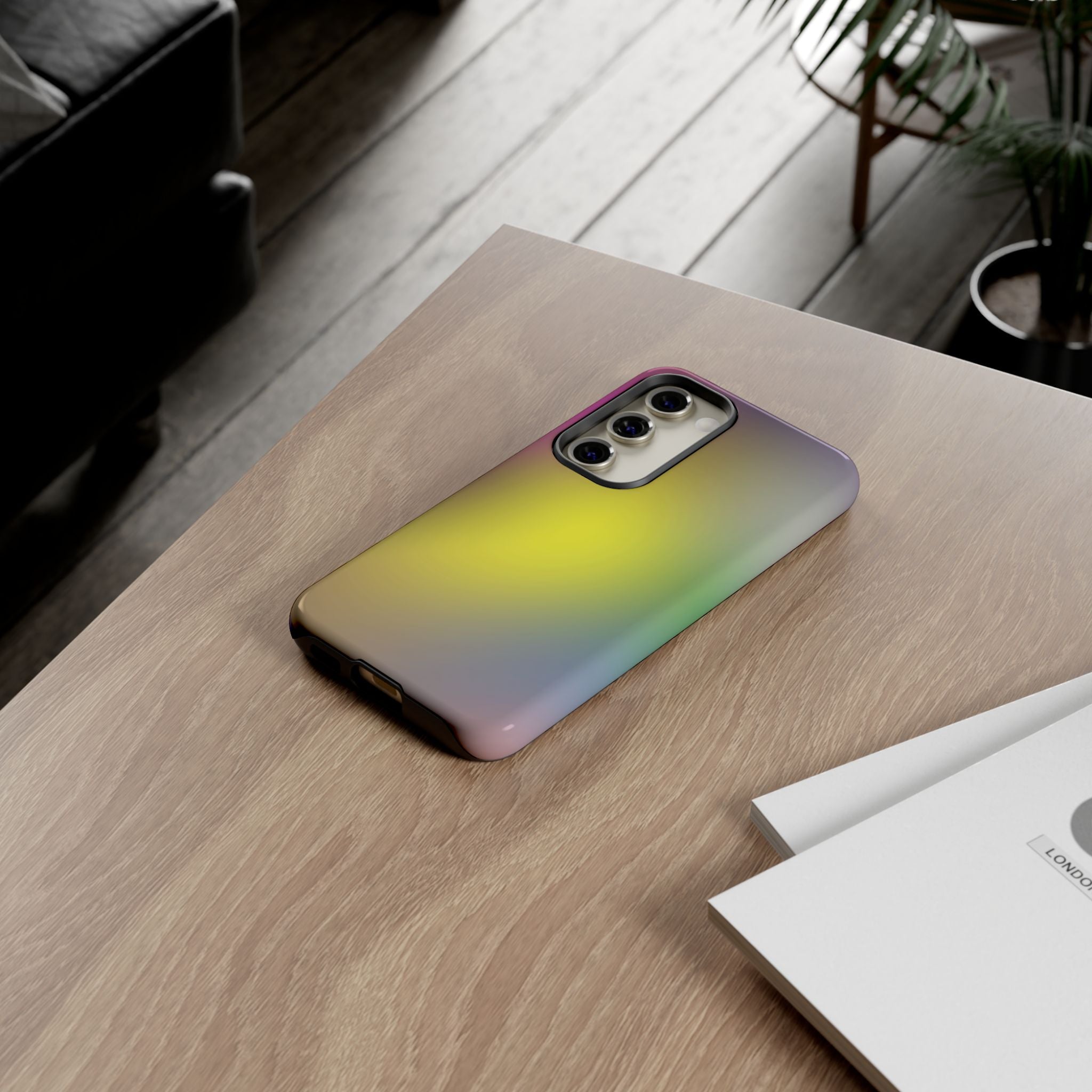 Colorful Tough Phone Case, Stylish Slim Cover, Durable Mobile Protection, Trendy Gift for Tech Lovers, Vibrant Phone Accessory