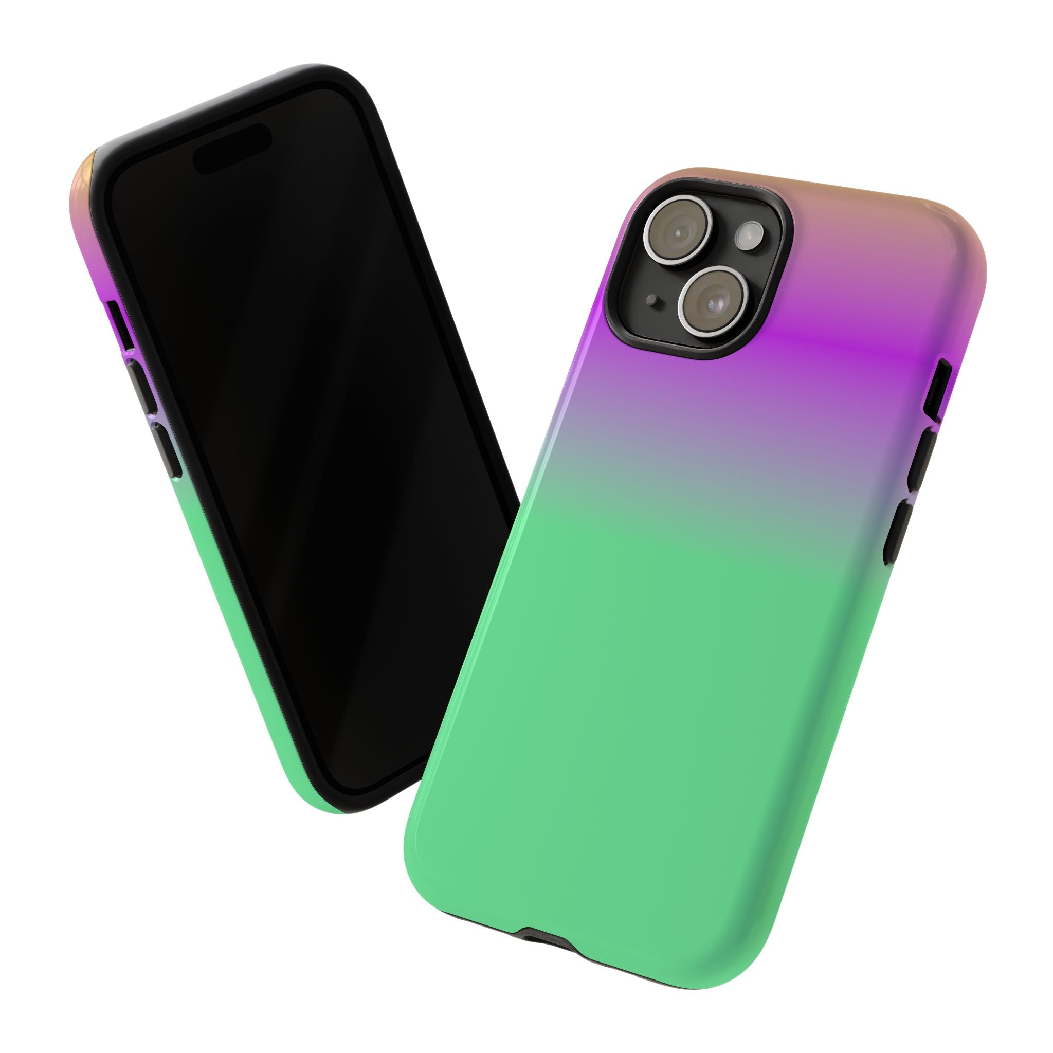 Vibrant Phone Case, Stylish Tech Accessory, Fun Gift Idea, Unique Mobile Cover, Trendy Gradient Design