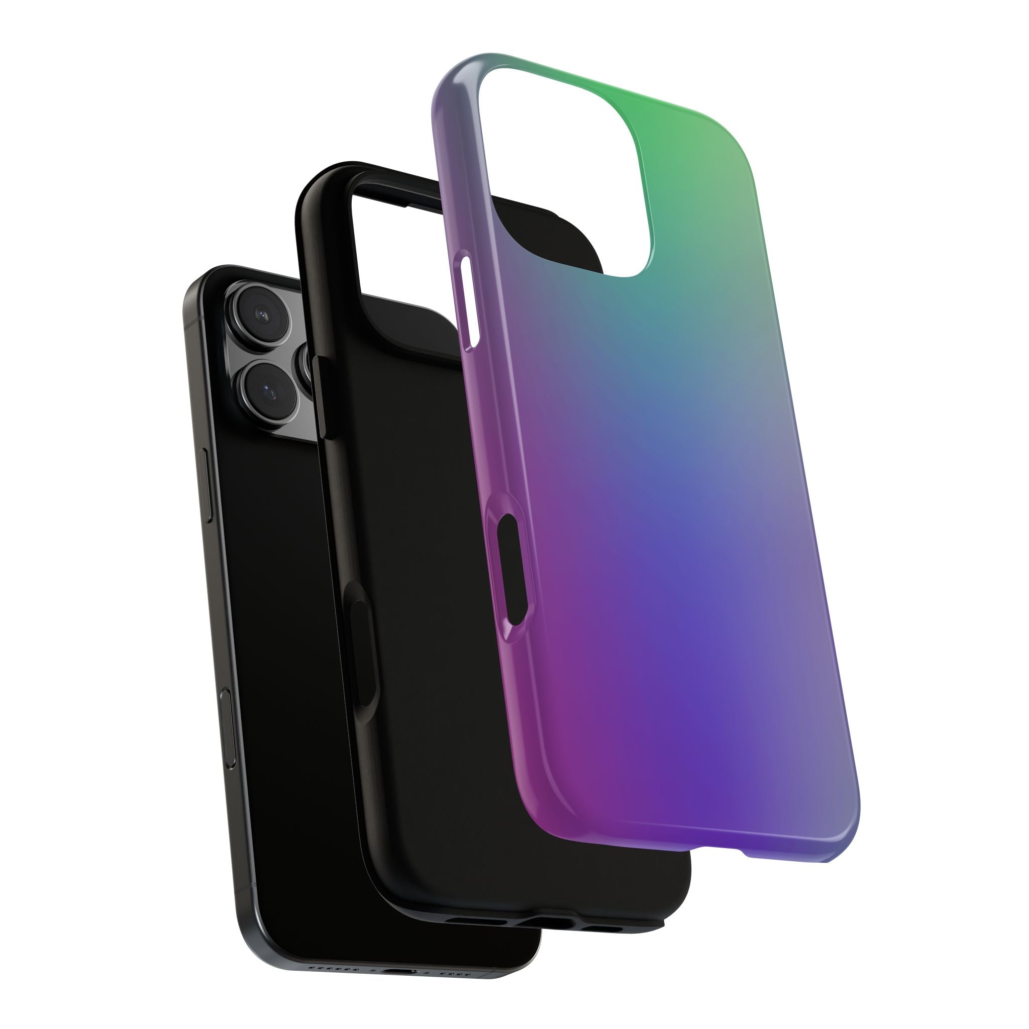 Gradient Phone Case, Durable Phone Protector, Trendy Cell Phone Accessory, Gift for Tech Lovers, Stylish Mobile Case
