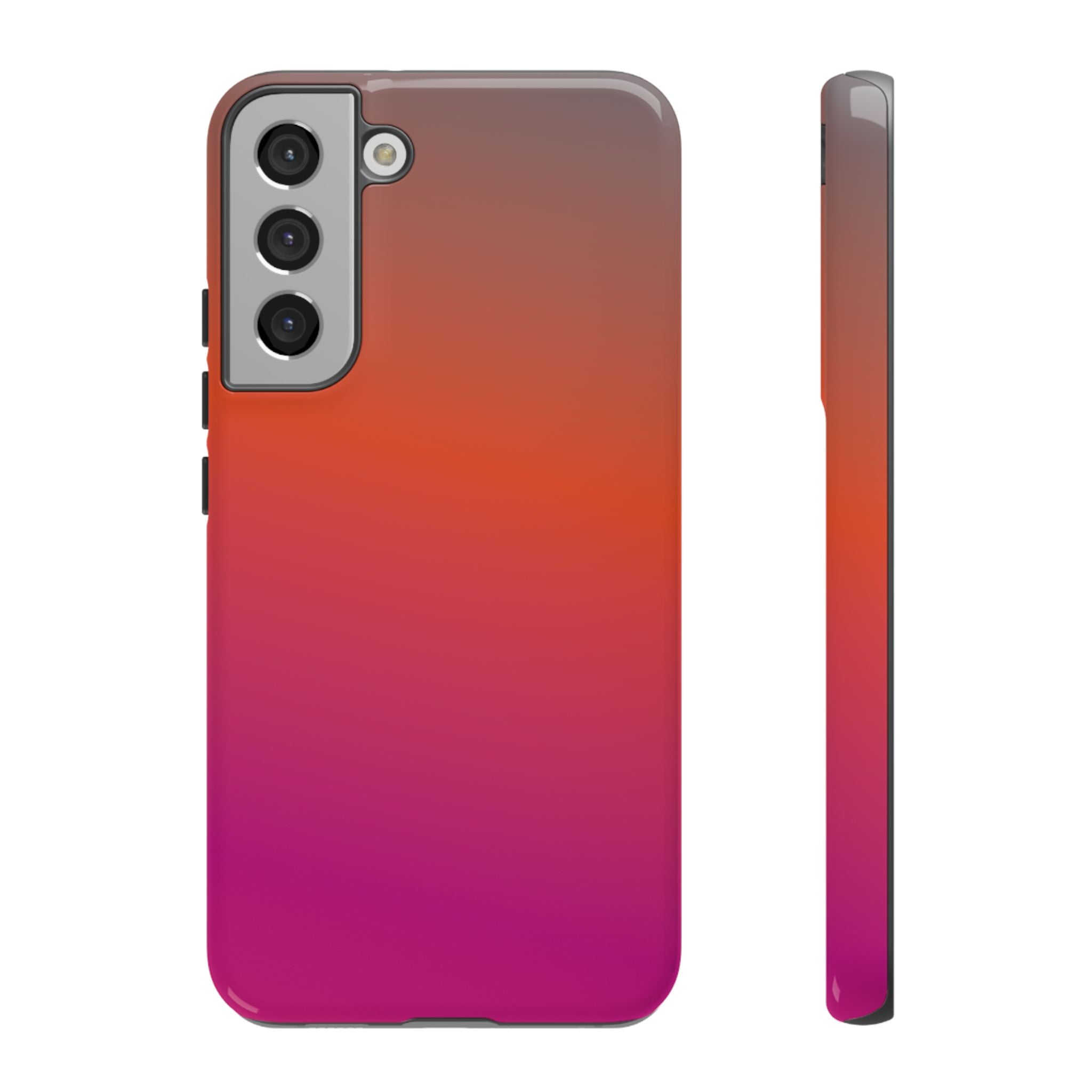 Gradient Phone Case, Custom Tough Case, Durable Phone Accessory, Vibrant Design, Gift for Tech Lovers, Birthday and Holiday Present