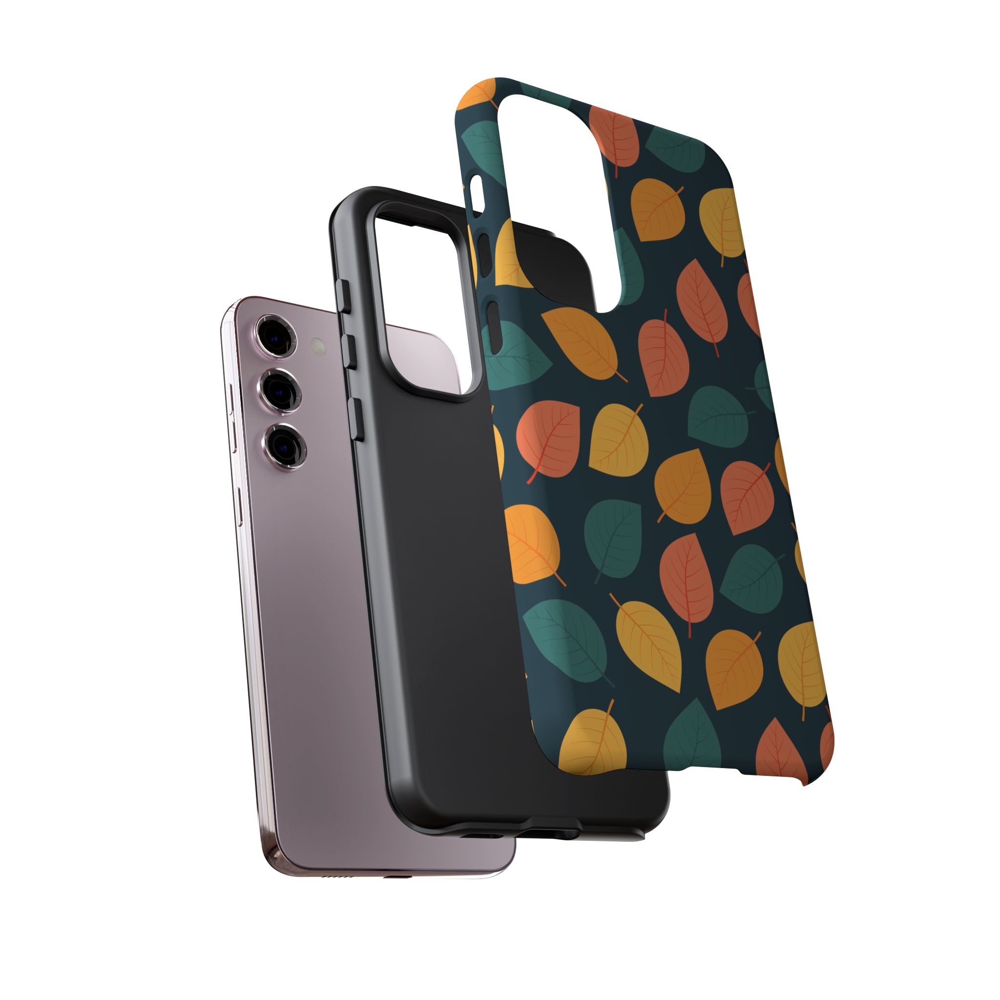 Autumn Leaves Phone Case - Protective Cell Phone Cover, Fall Aesthetic, Nature Lover Gift, Seasonal Accessories, Eco-Friendly Case