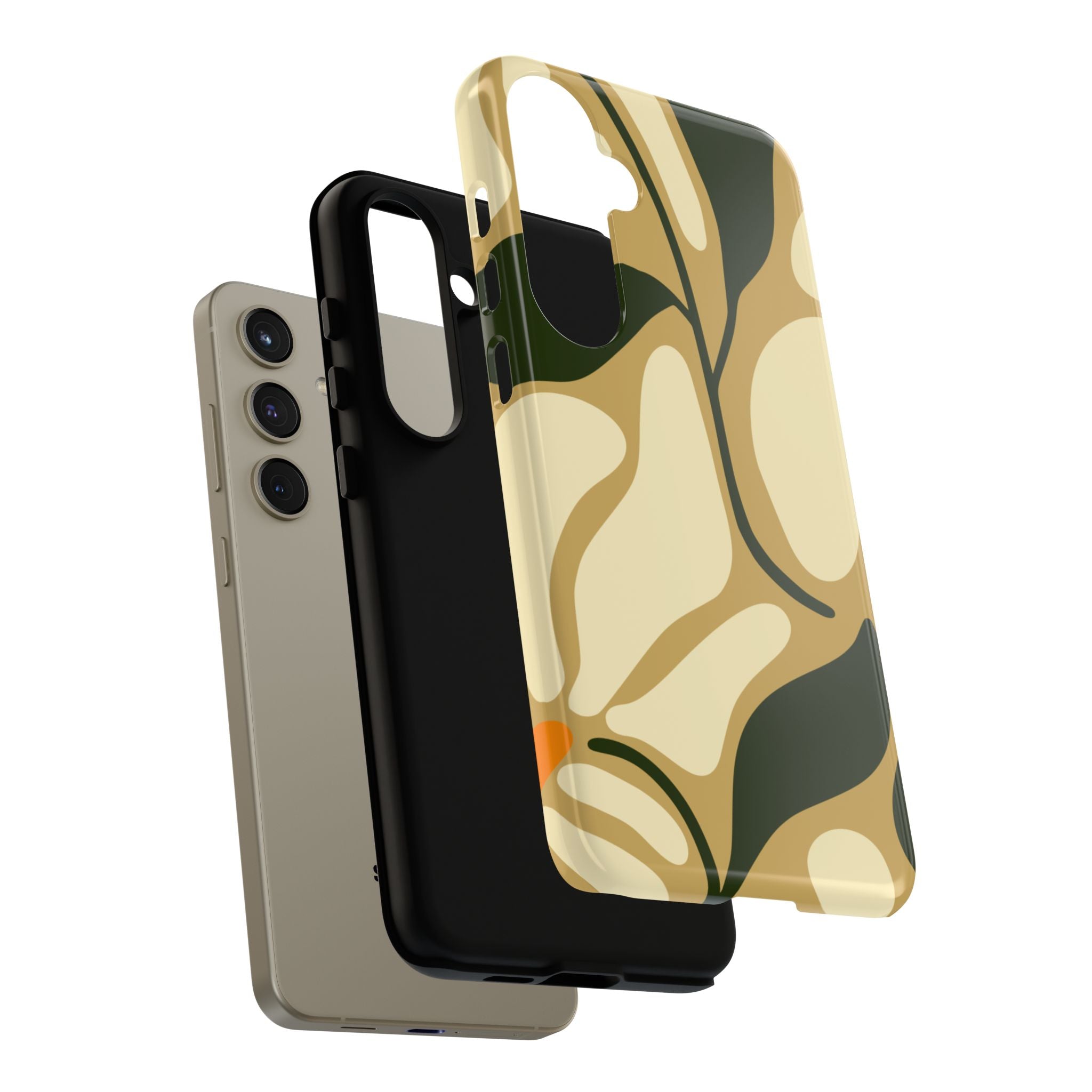 Stylish Flower Phone Case - Floral Protective Cover for Nature Lovers, Gift for Holidays, Unique Phone Accessory, Tough Case