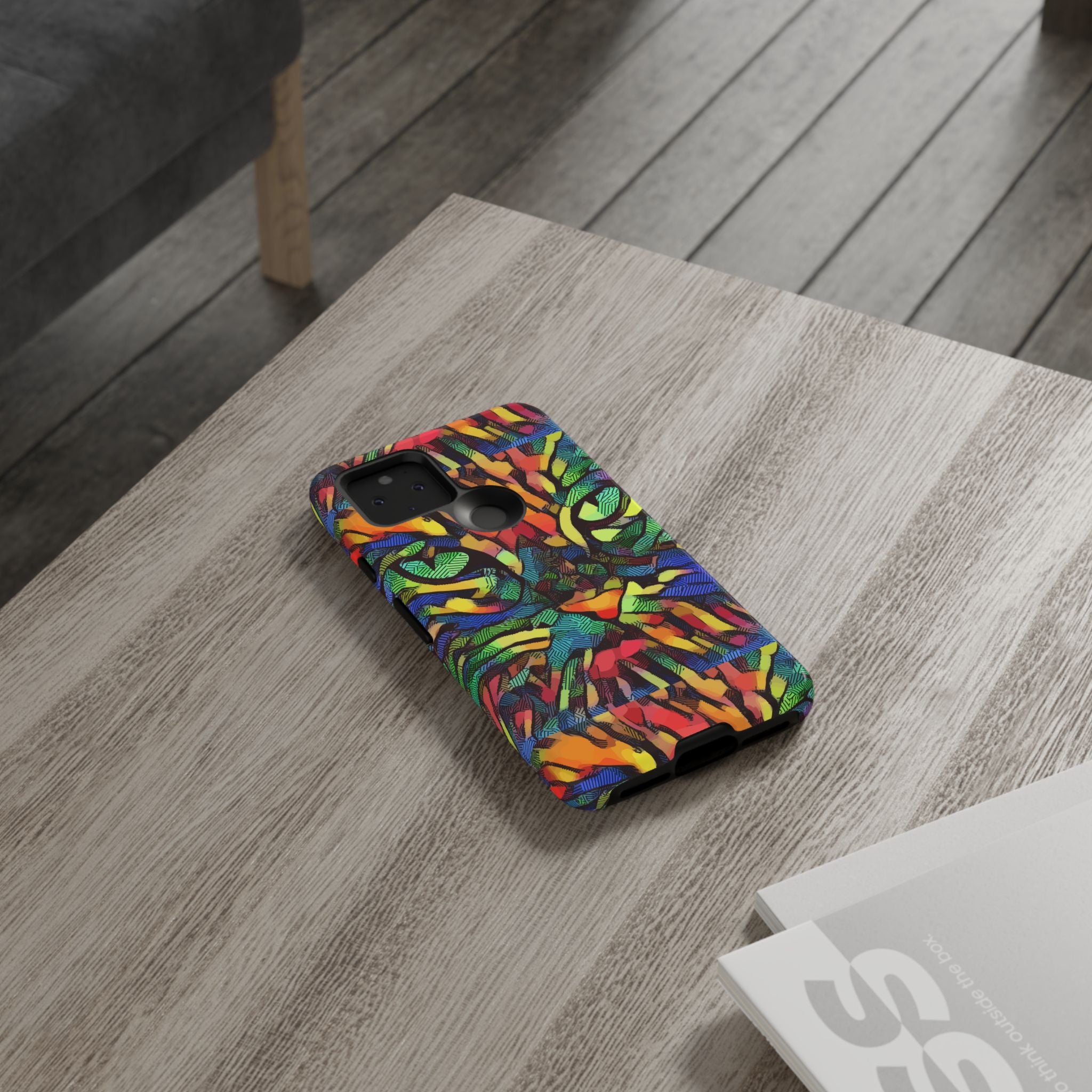 Colorful Phone Cases for Vibrant Style - Tough Cases, Unique Gifts, Animal Print, Artistic Design, Phone Accessories, Eco-Friendly