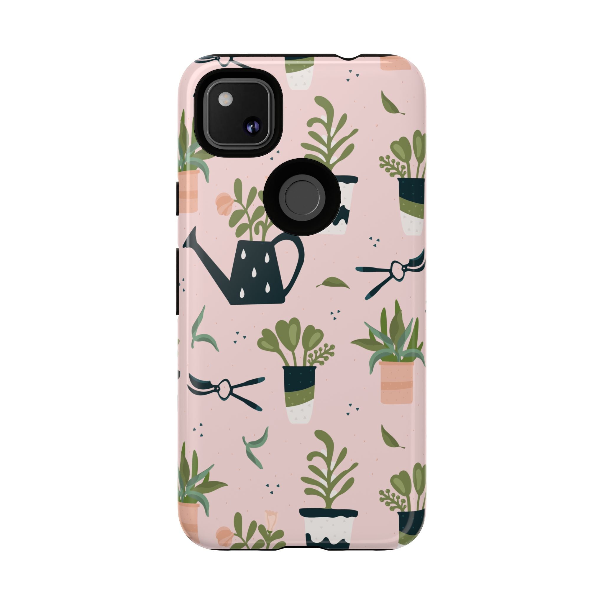Floral Phone Case, Cute Plant Lover Case, Gift for Gardeners, Phone Cover, Green Thumb Accessories, Mother's Day Gift