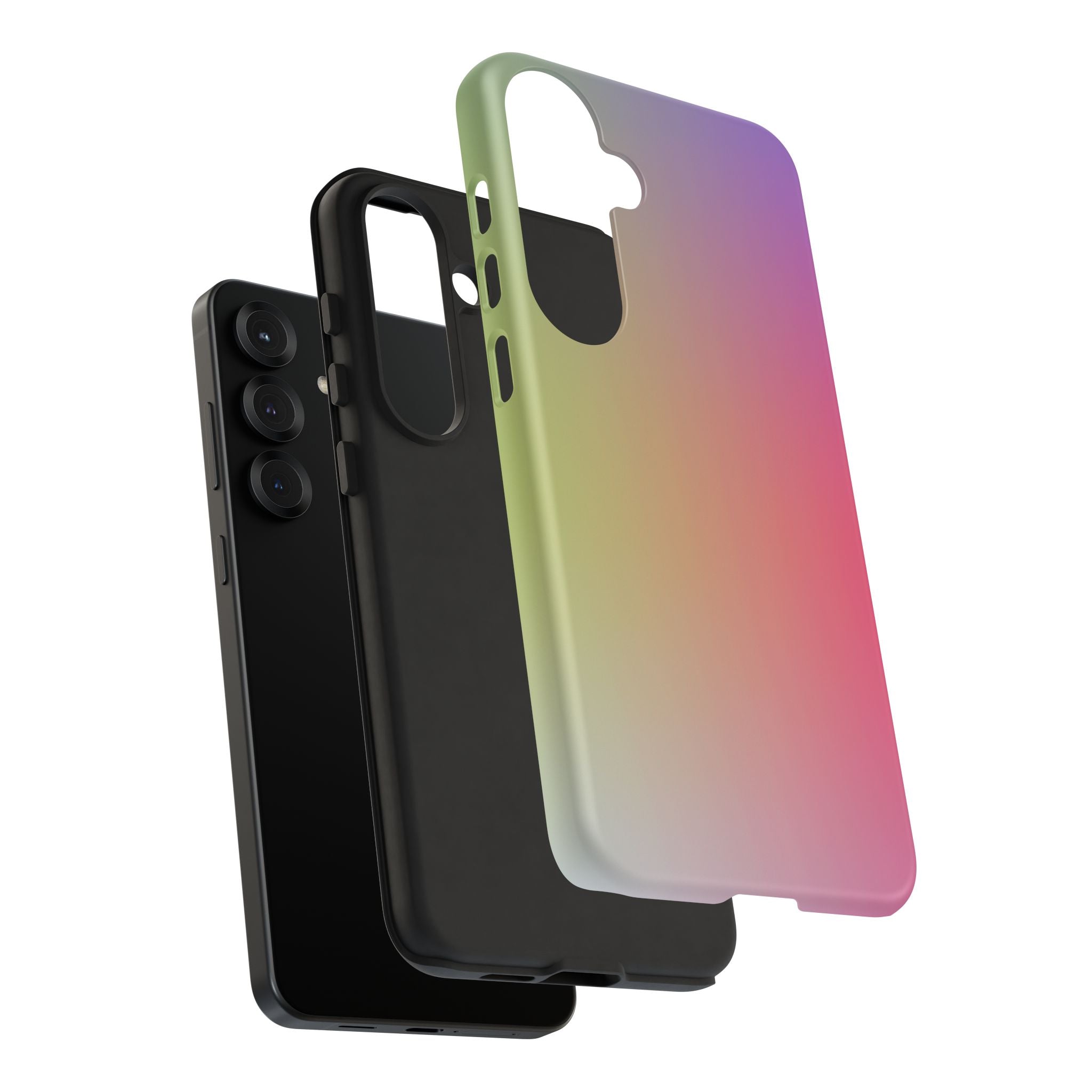 Gradient Phone Case, Tough Cases, Colorful Tech Accessory, Modern Phone Protection, Trendy Gift for Friends, Birthday, Holidays