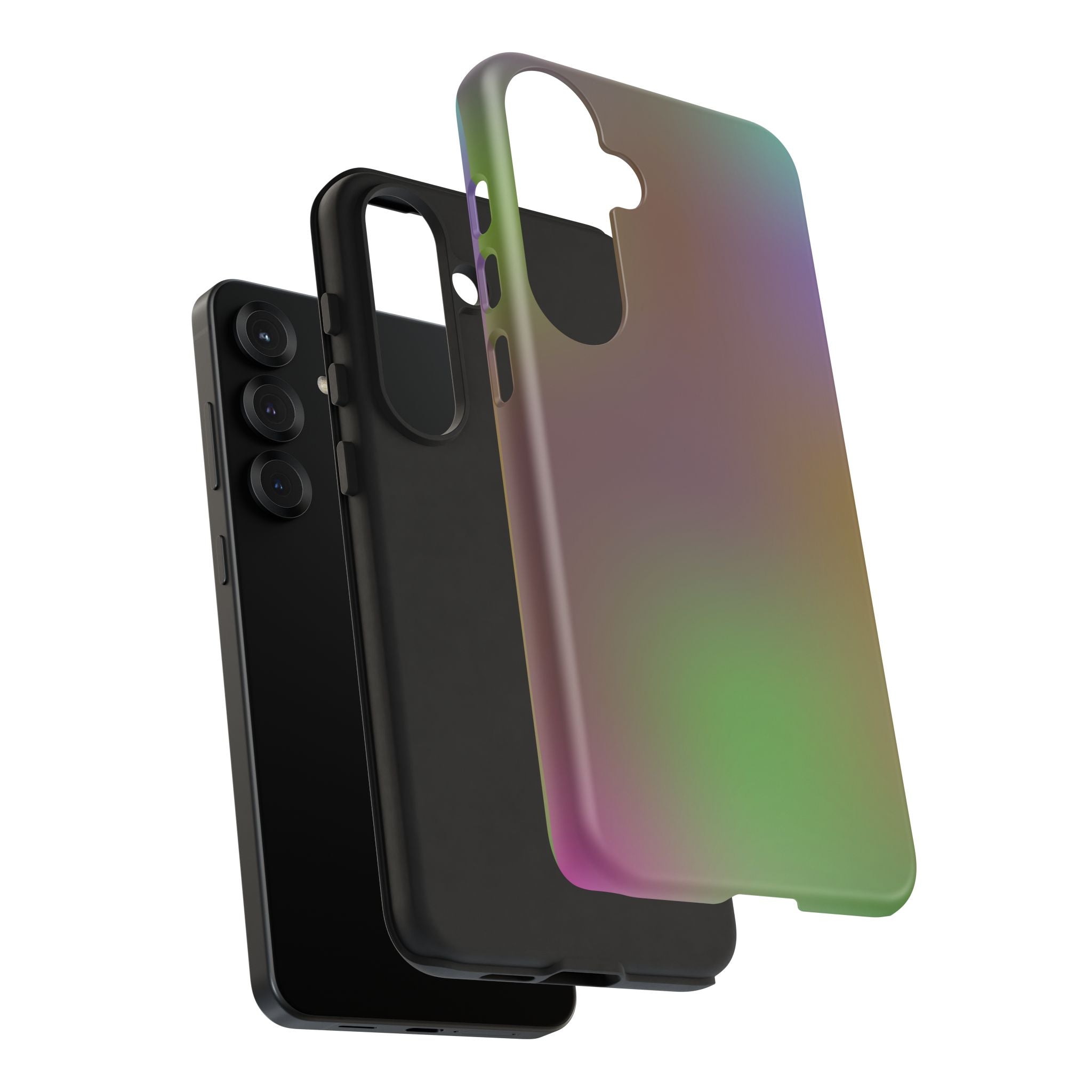 Colorful Gradient Phone Case, Tough Cases for Protection, Stylish Mobile Cover, Unique Gift, Modern Tech Accessory