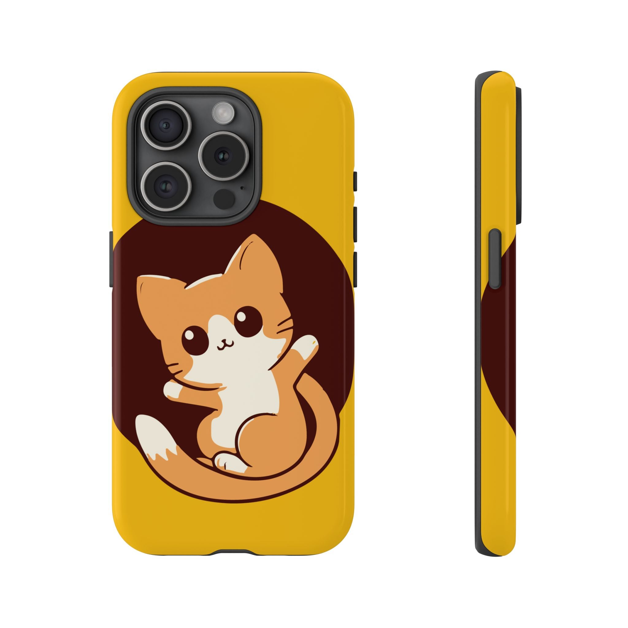 Cute Cat Phone Case | Tough Cases for Cat Lovers, Animal Design, Fun Gift, Unique Case, Durable Protection