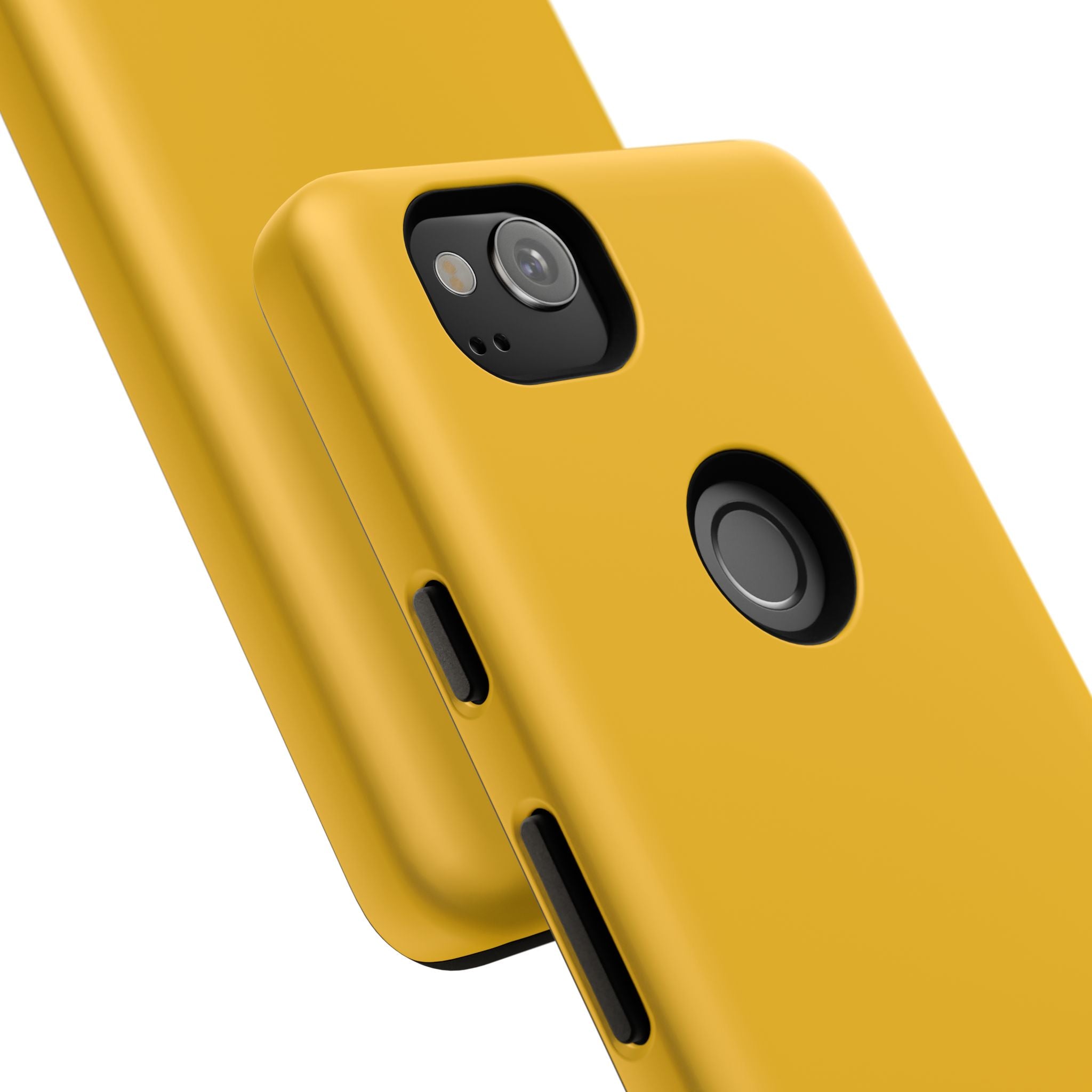 Motorcycle Phone Case, Tough Phone Cover, Gift for Bikers, Durable Tech Accessory, Yellow Motorcycle Design
