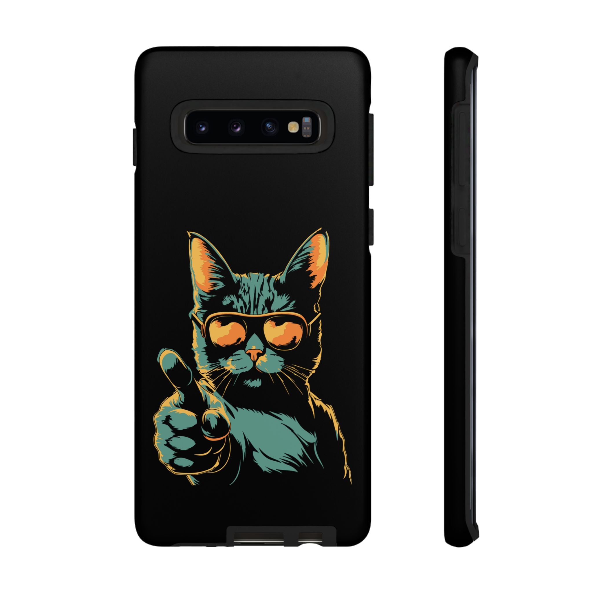 Cool Cat Phone Case, Stylish Phone Cover, Pet Lover Gift, Cute Cat Design, Fun Cat Accessories