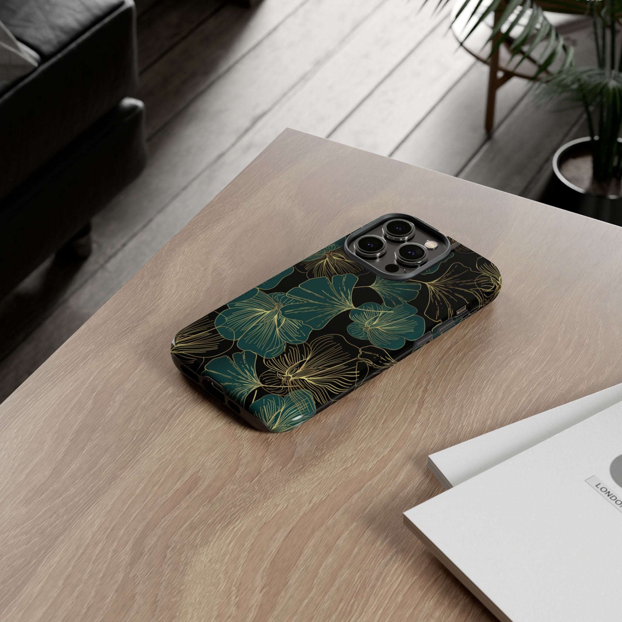 Floral Phone Case - Tough Cases, Protective Cover, Stylish Accessory, Gift for Her, Nature-Inspired Design