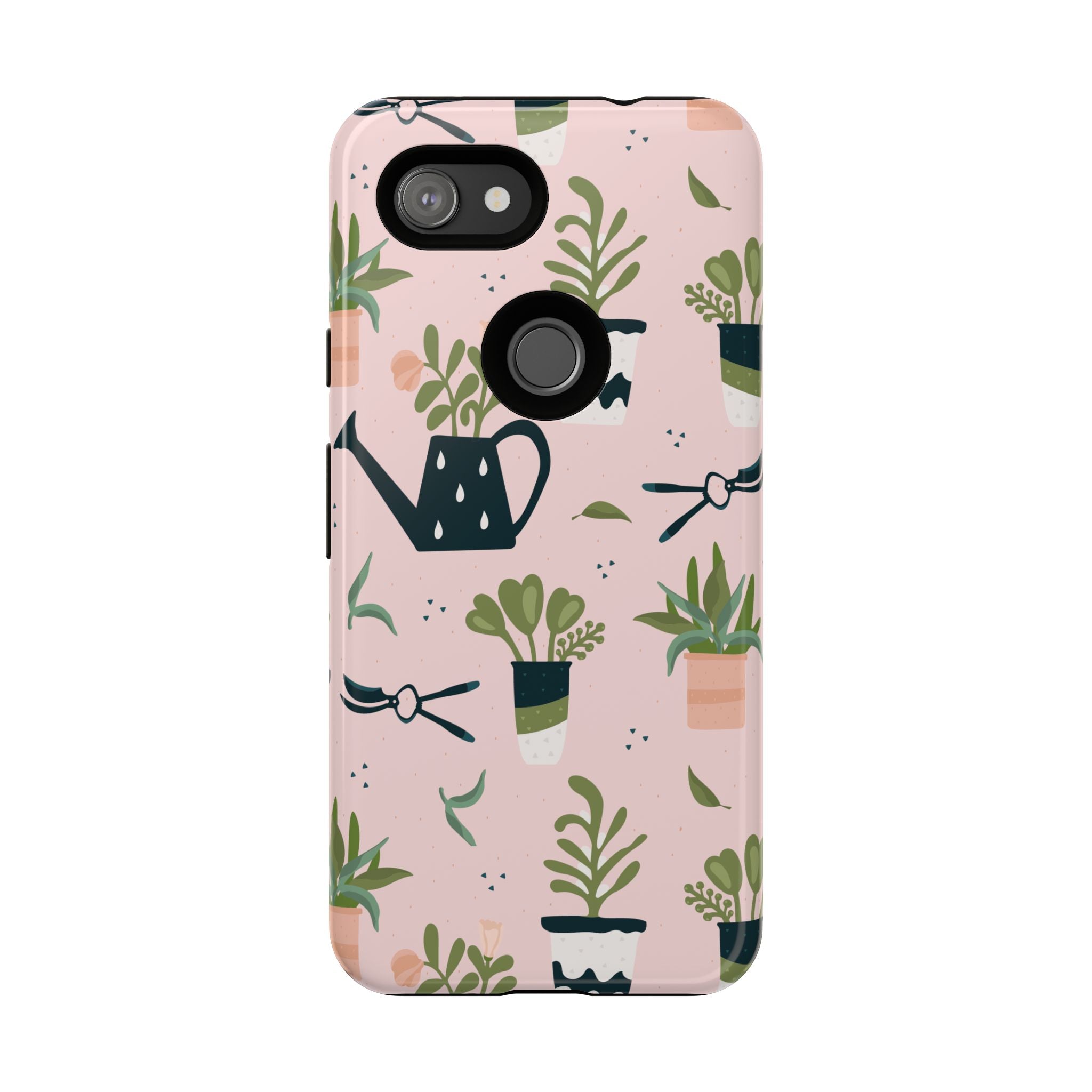 Floral Phone Case, Cute Plant Lover Case, Gift for Gardeners, Phone Cover, Green Thumb Accessories, Mother's Day Gift