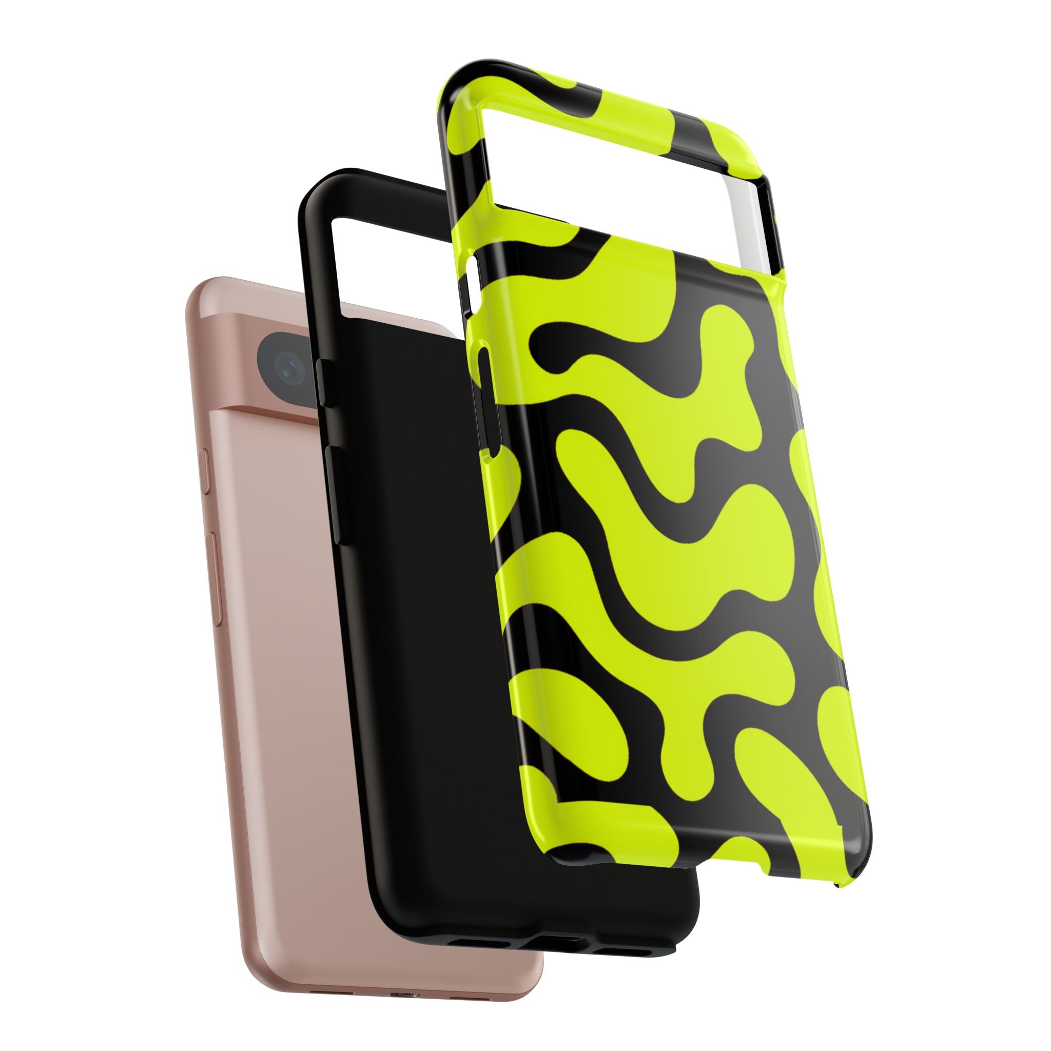 Bold Pattern Phone Case, Stylish Protective Cover, Unique Gift for Tech Lovers, Trendy Mobile Accessory, Rejuvenate Your Style